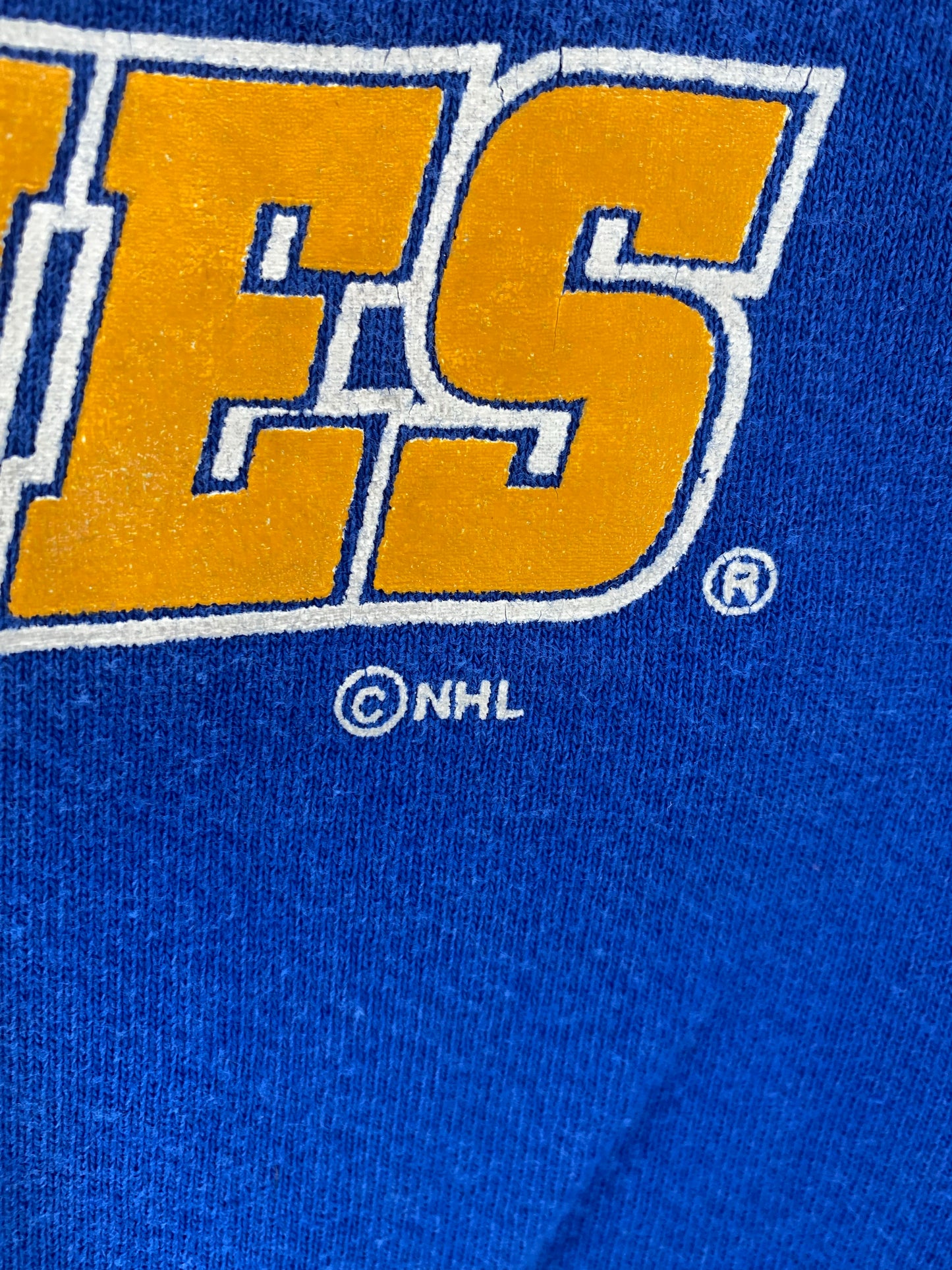 90’s ST LOUIS BLUES Made in USA Size XL NHL Sweat-shirt / K5234