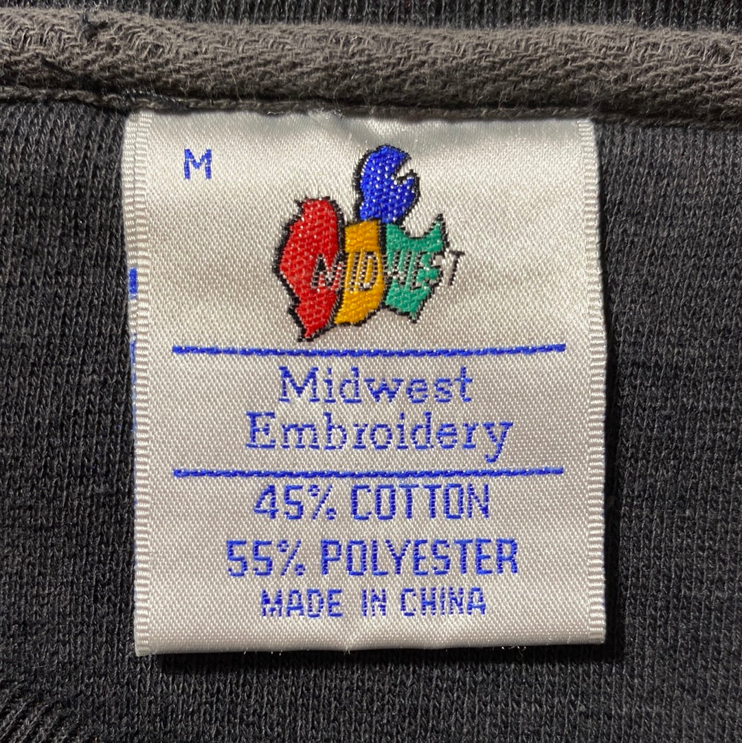 90’s UNIVERSITY OF MIAMI Size M Vintage College Sweat-shirt / E3448S