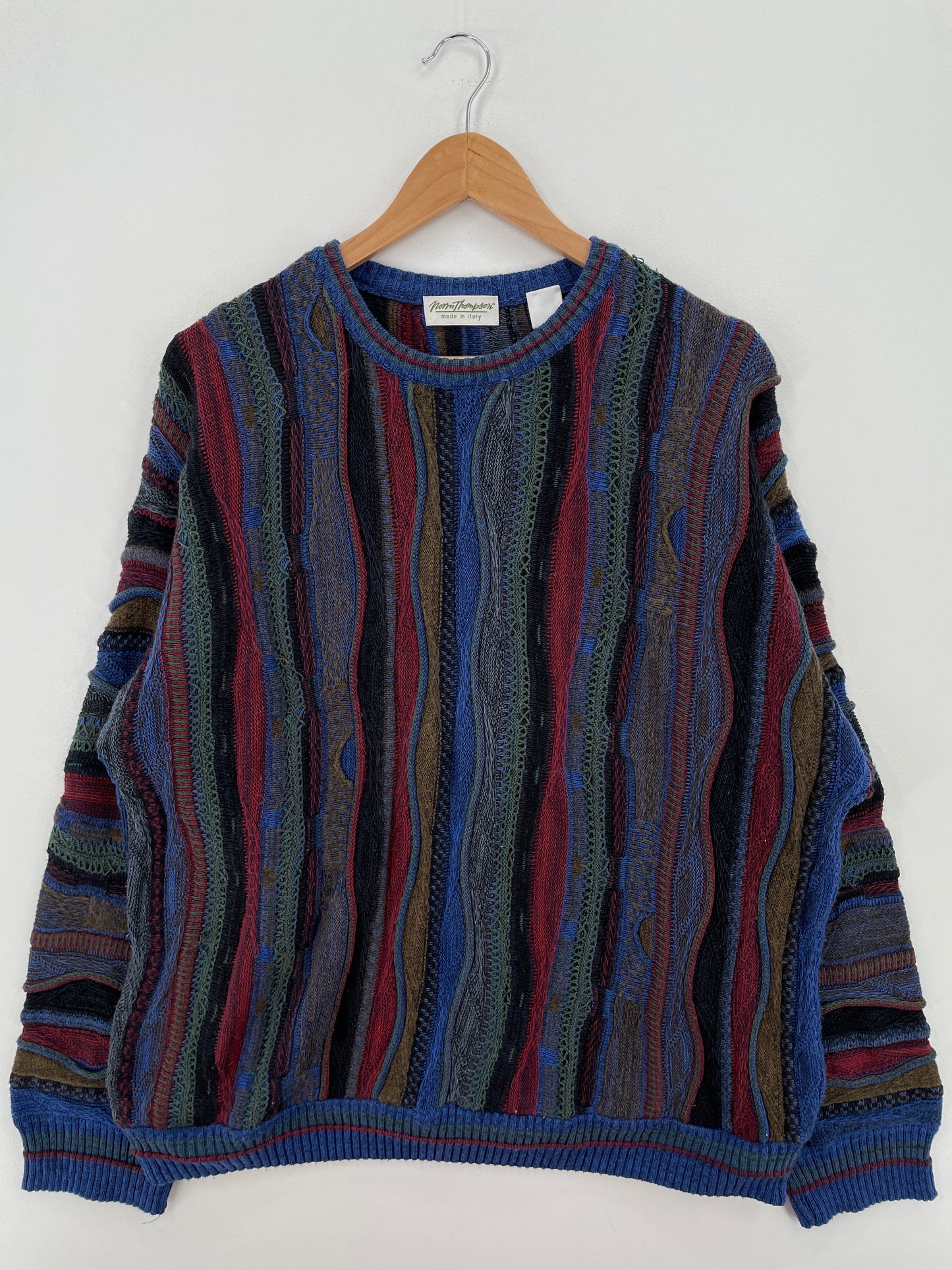 Vintage 3D COOGI- Style Size Approx.XL Knit Sweater / A7958