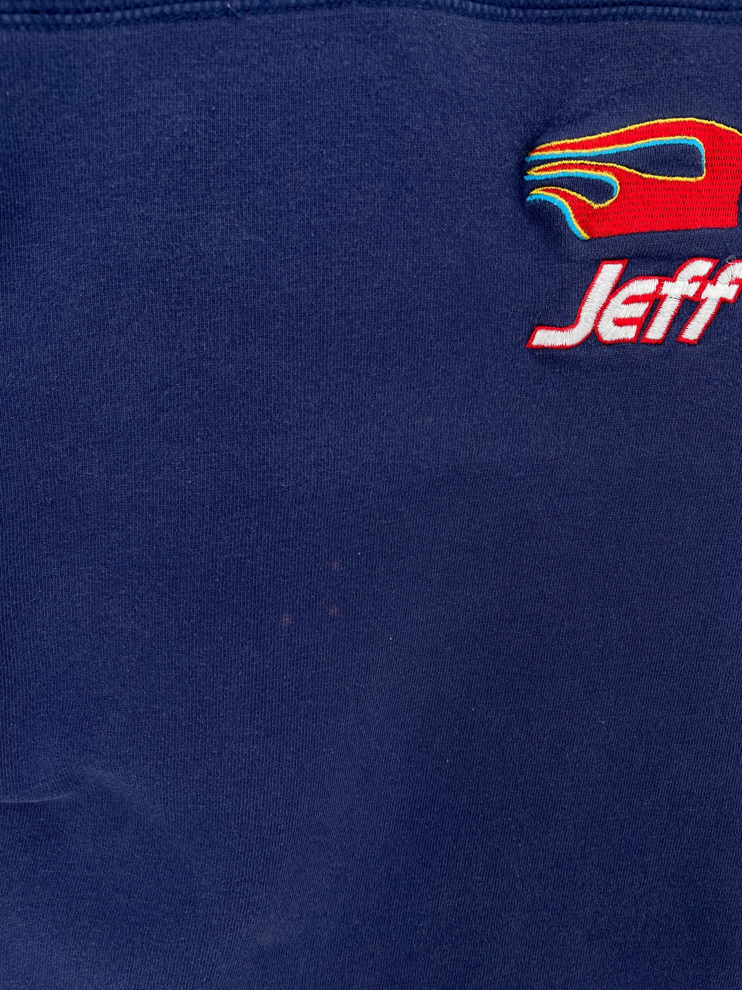 Vintage JEFF GORDON HENDRICK MOTORSPORTS Size L Racing Half Zip Sweat-Shirt / E4413S