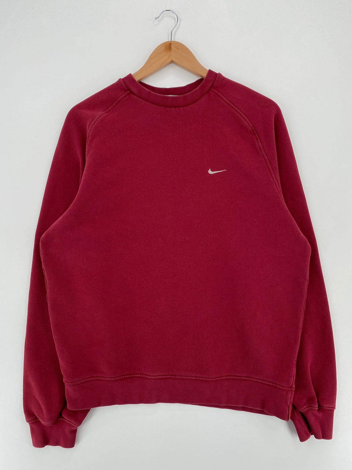 00' NIKE MINI SWOOSH Size No Tag (Approx.M) Vintage Sweat-shirt / A3384