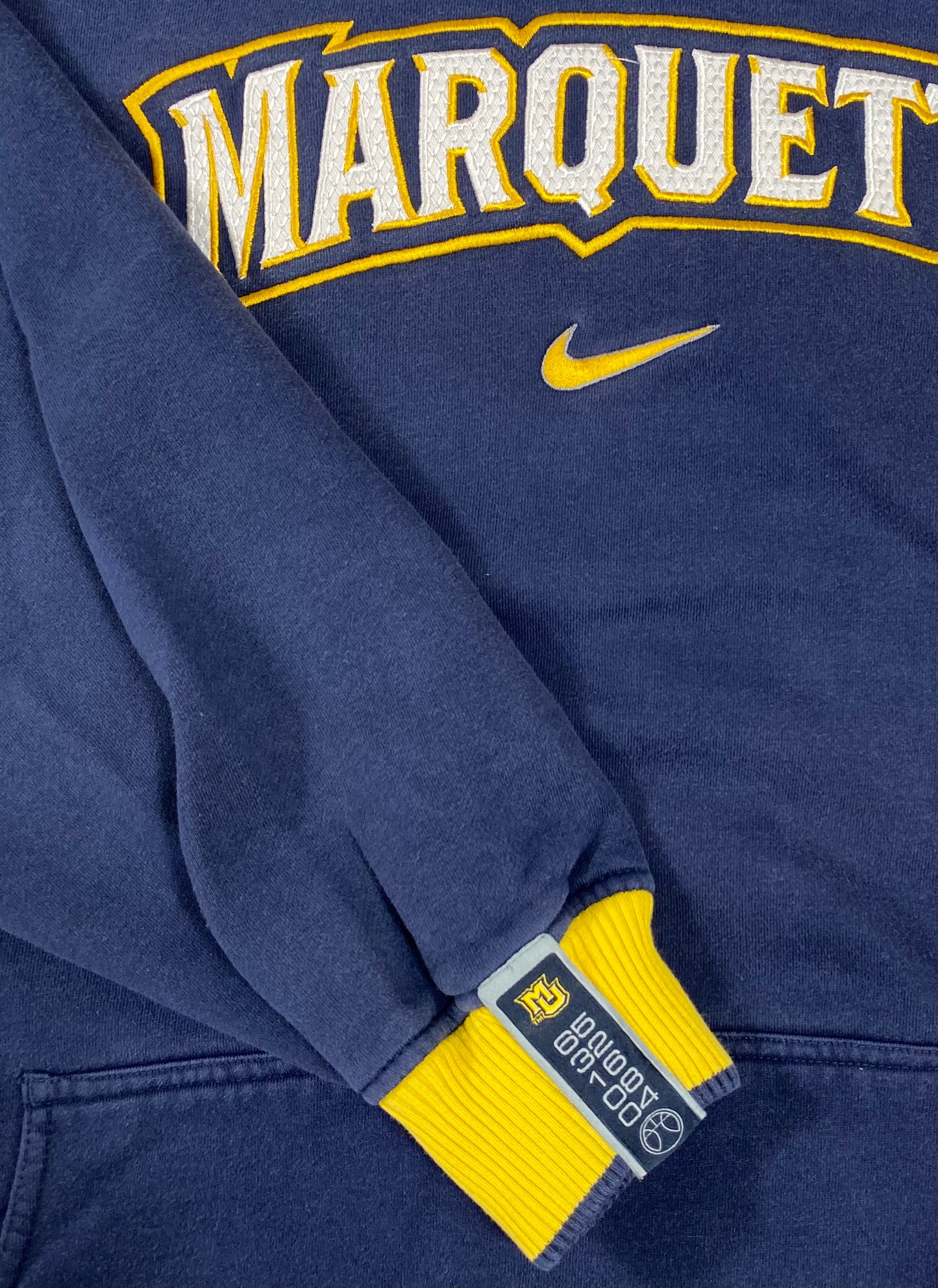 00’ NIKE MARQUETTE Vintage Hoodie Sweat-Shirt / 4794