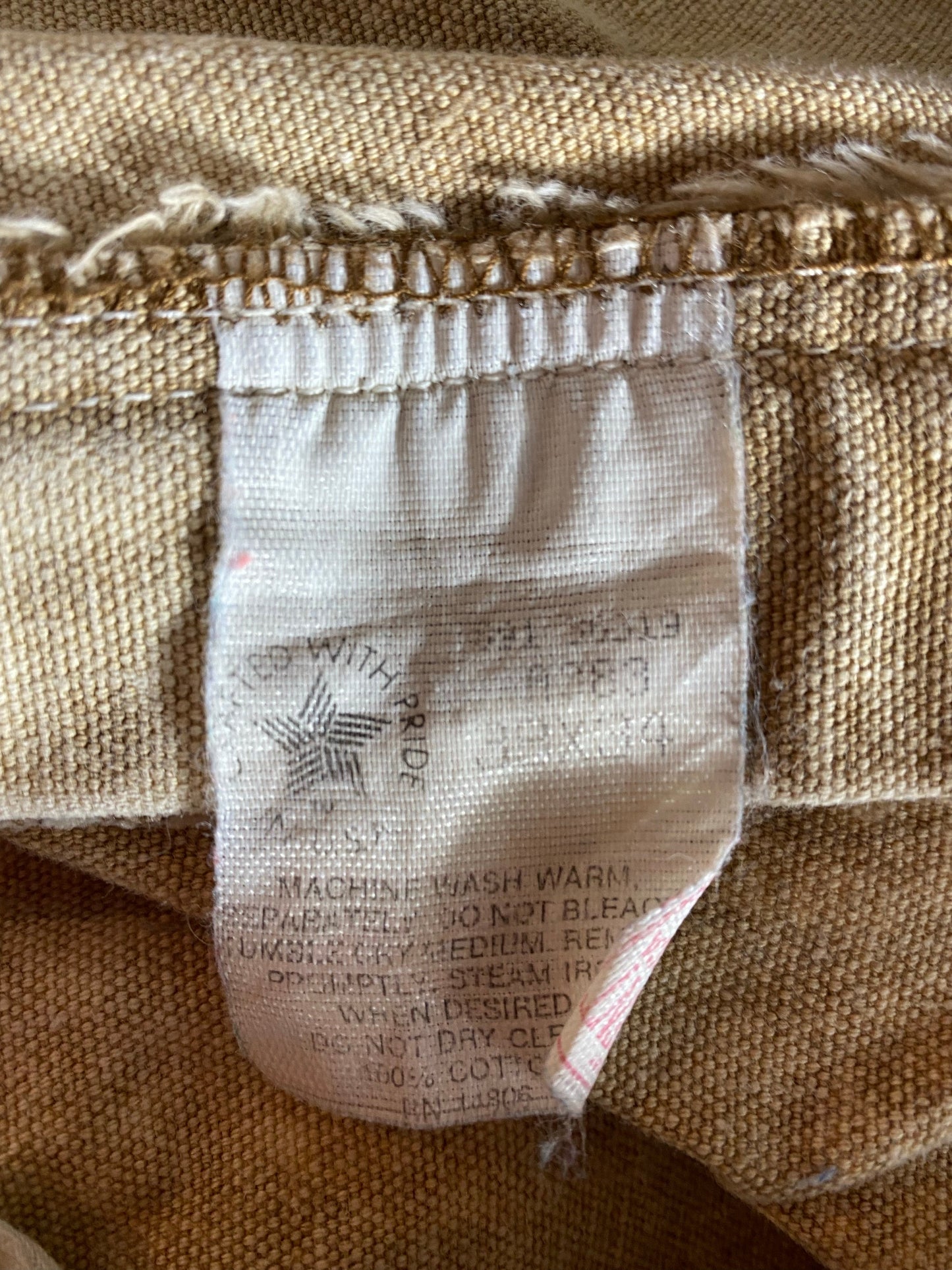 Vintage CARHARTT Size W35xL31.5 Denim Pants / A7452