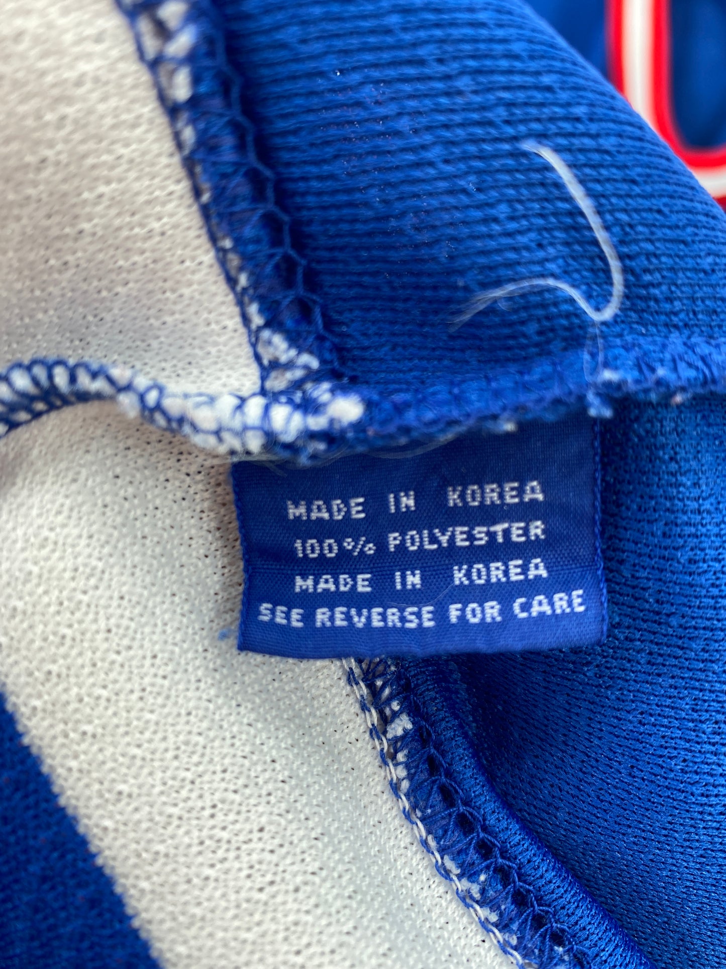 90’s STARTER x NEW YORK RANGERS Size XL NHL Hockey Game Shirt / A5389