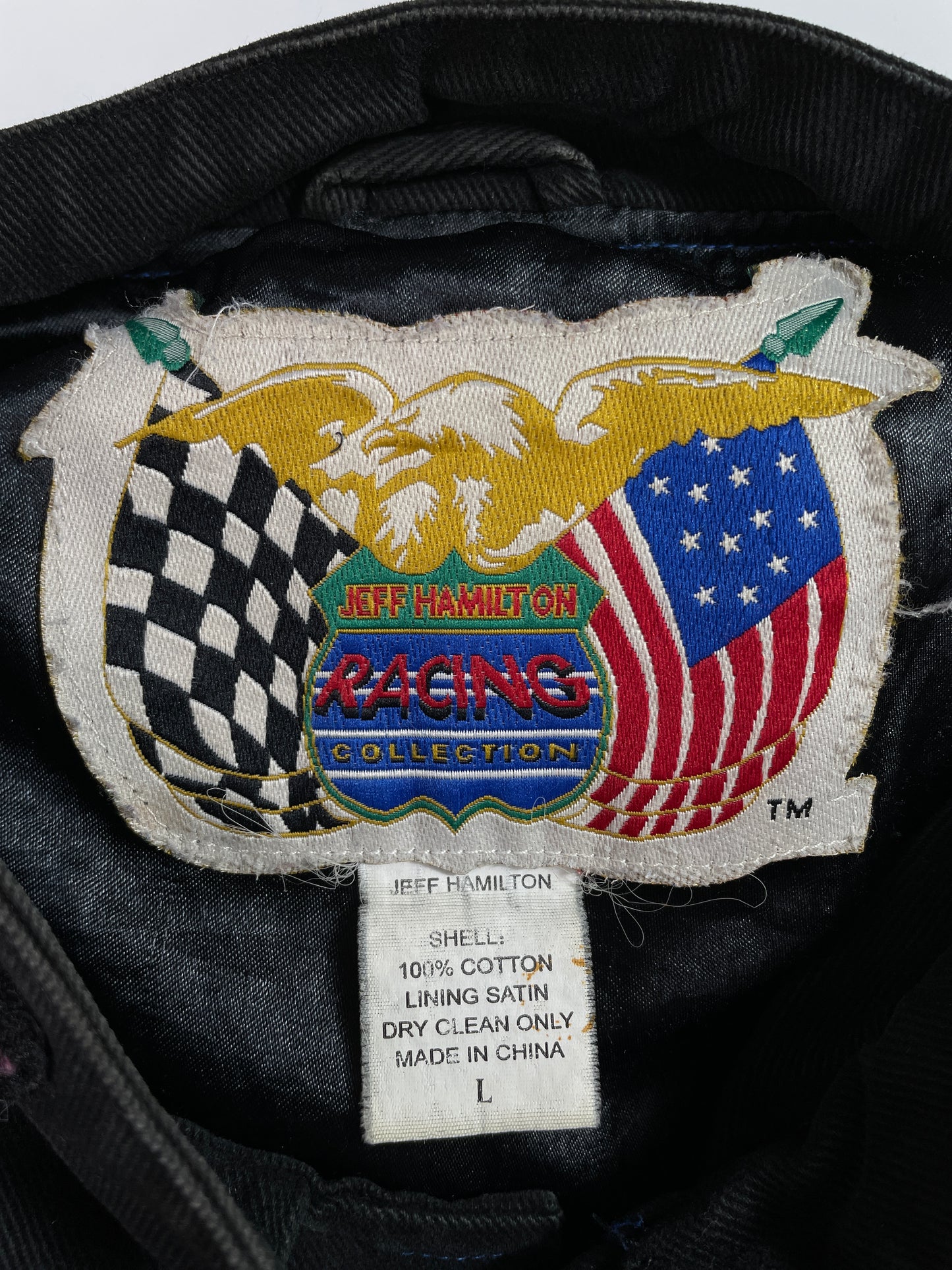 .Vintage NASCAR x OREO Size L Vintage Racing Jacket / E2765J