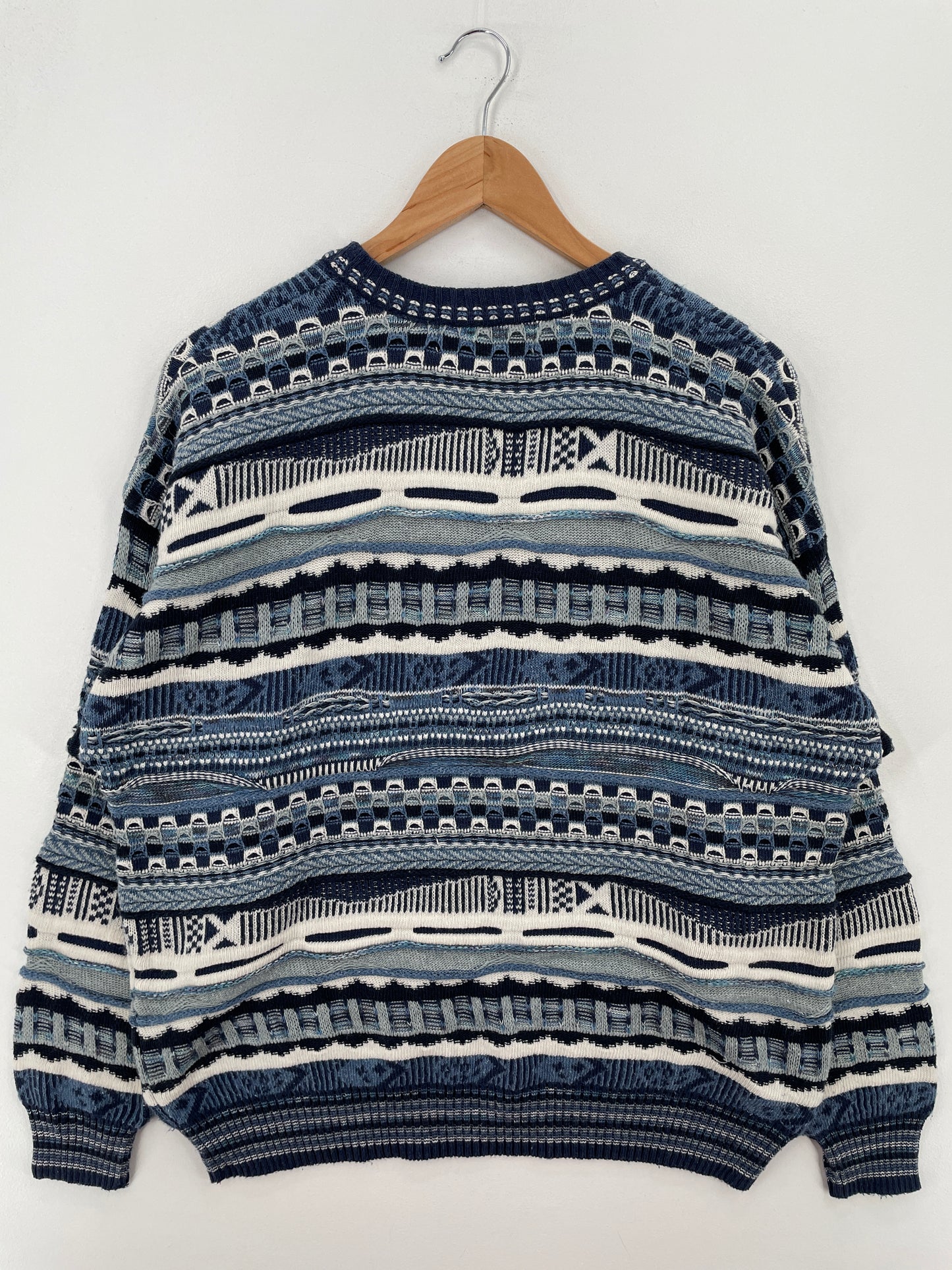 Vintage 3D COOGI- Style Size L Knit Sweater / A7965