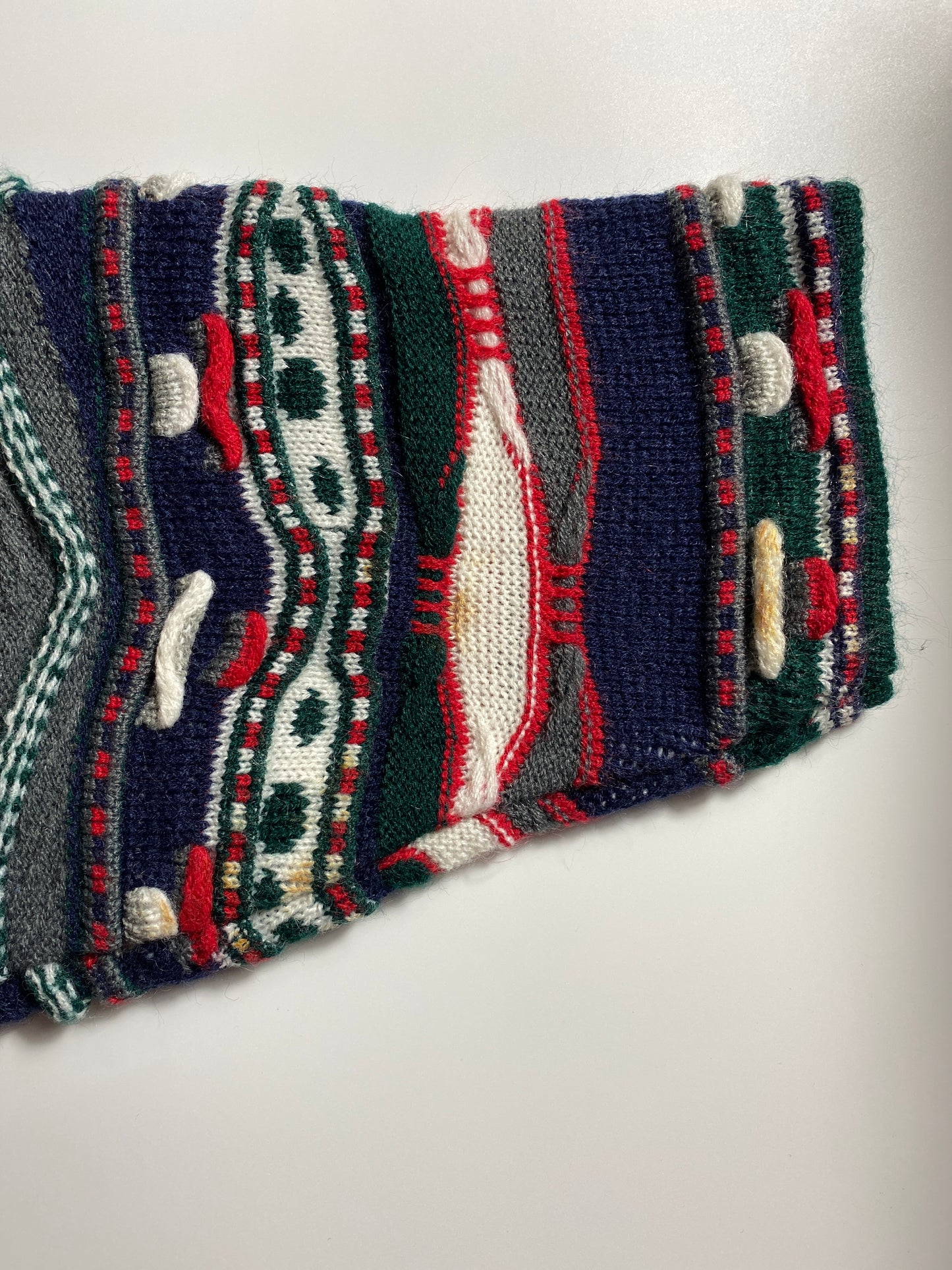 Vintage 3D COOGI- Style Size XXXL Knit Sweater / K3940