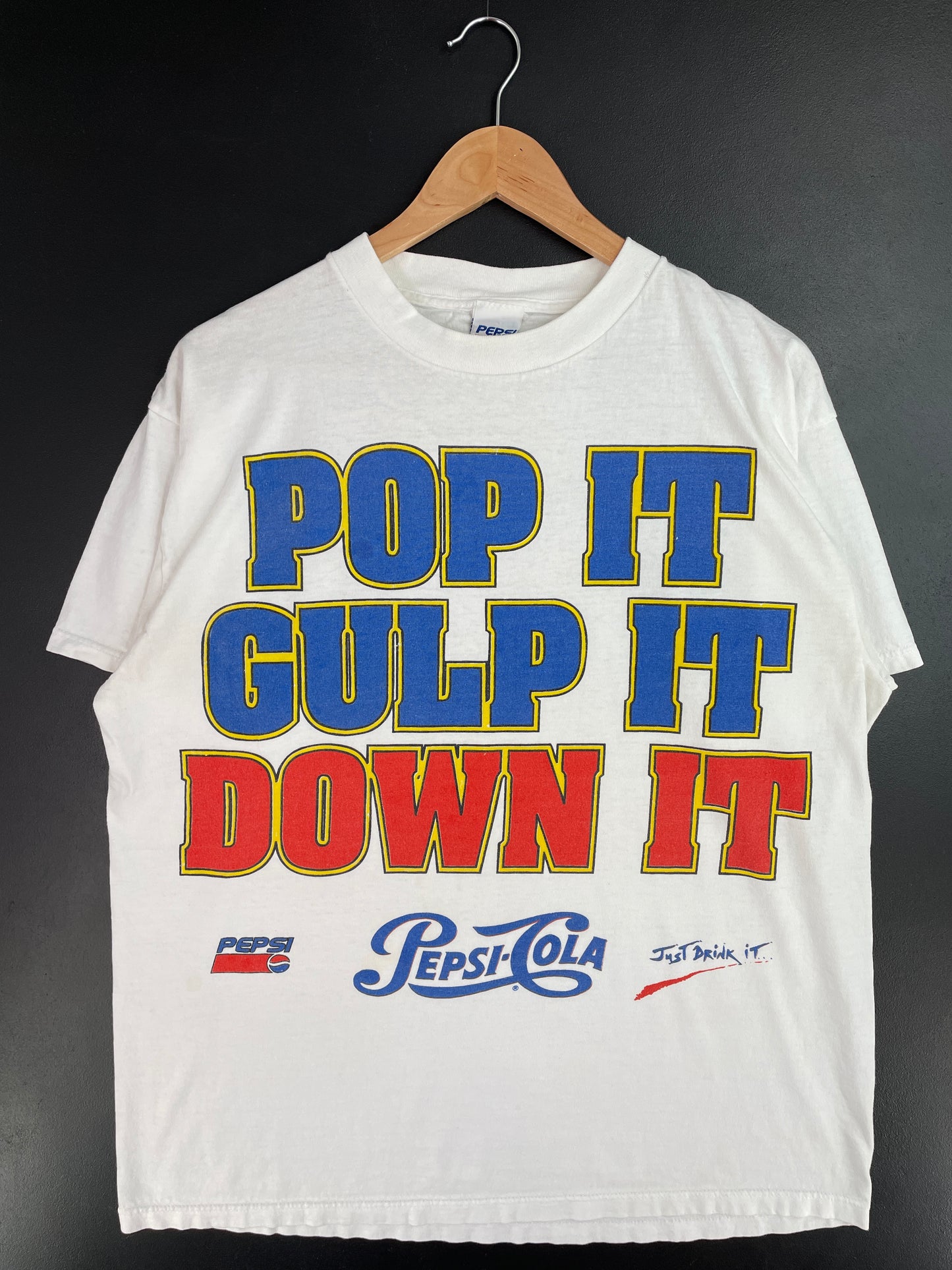 90’s PEPSI Size L T-Shirt / E89