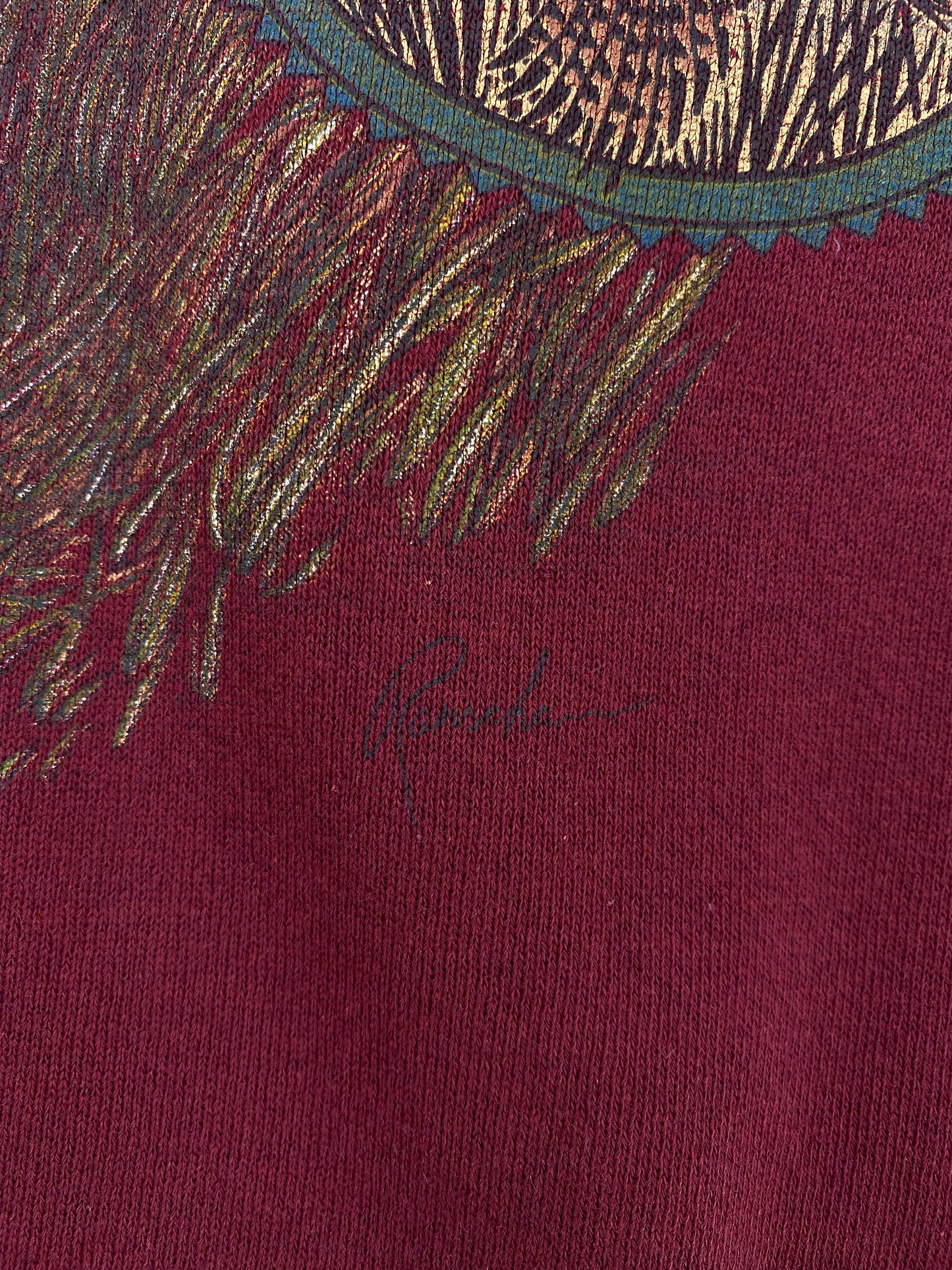 90’s FIELD MASTER Made in USA Size XL Animal Sweat-Shirt / E3697S