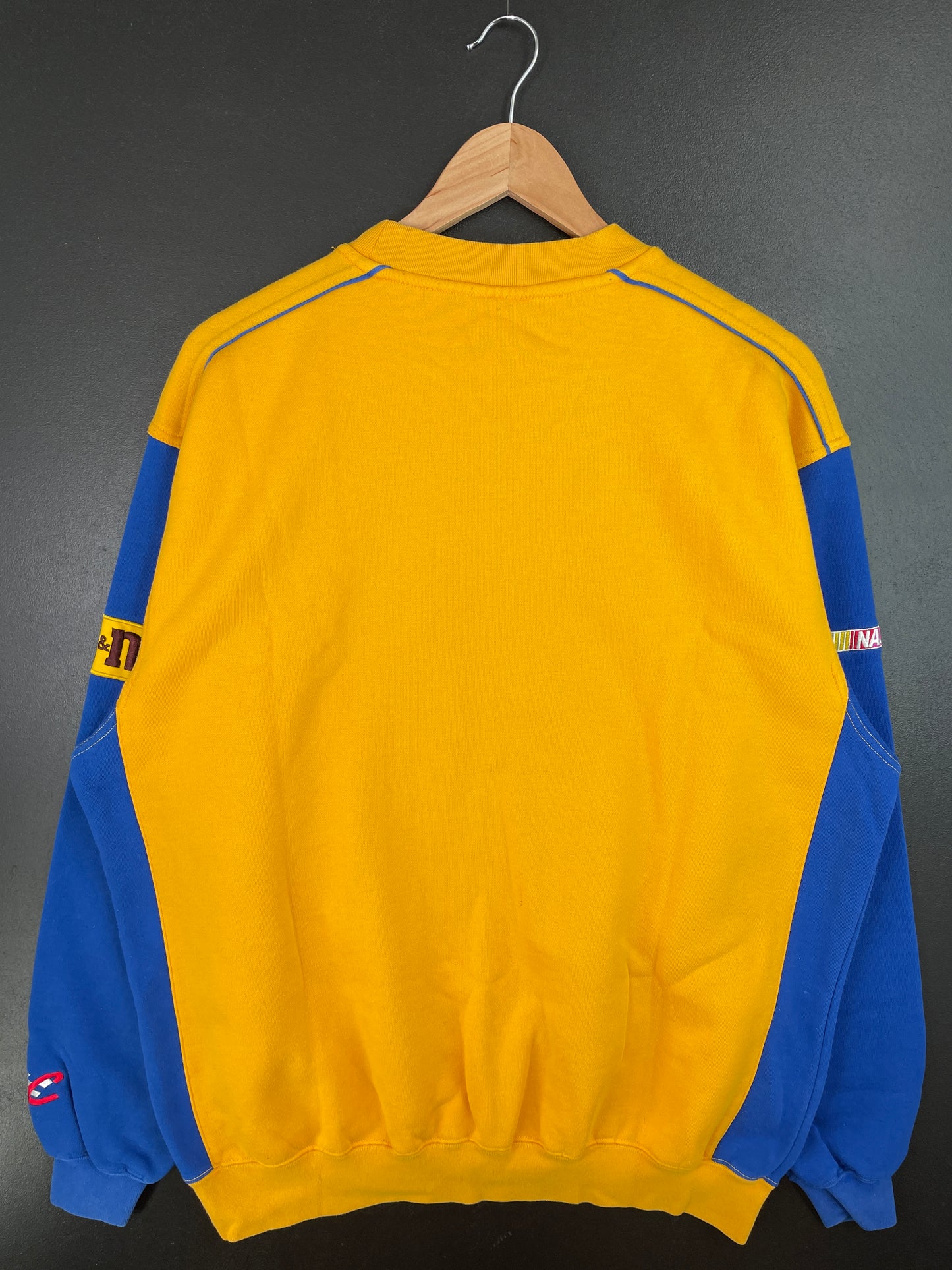 Vintage NASCAR x KEN SCHRADER x M&M’s Size Approx. XL Racing Sweat-shirt / A8608