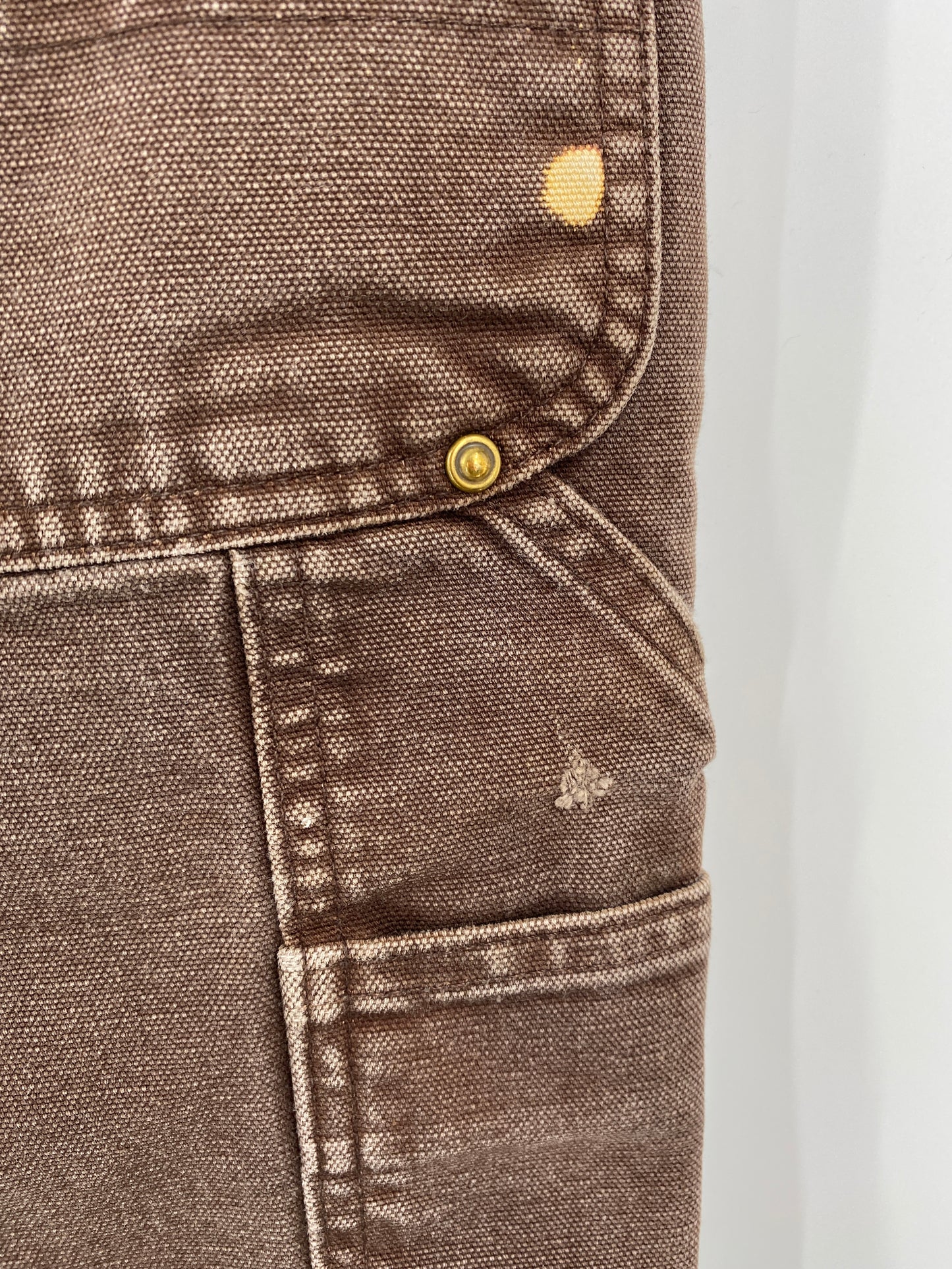 Vintage CARHARTT Size W34xL29.5 Double Knee Pants / A5689
