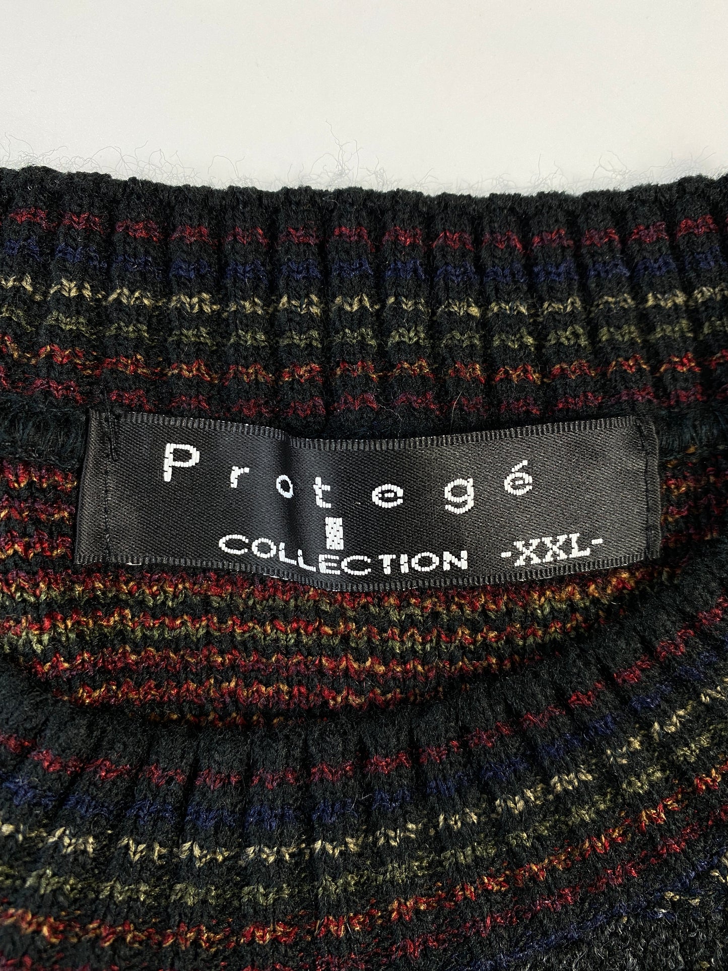 Vintage 3D COOGI-Style Made in USA Size XXL Knit Sweater / E252
