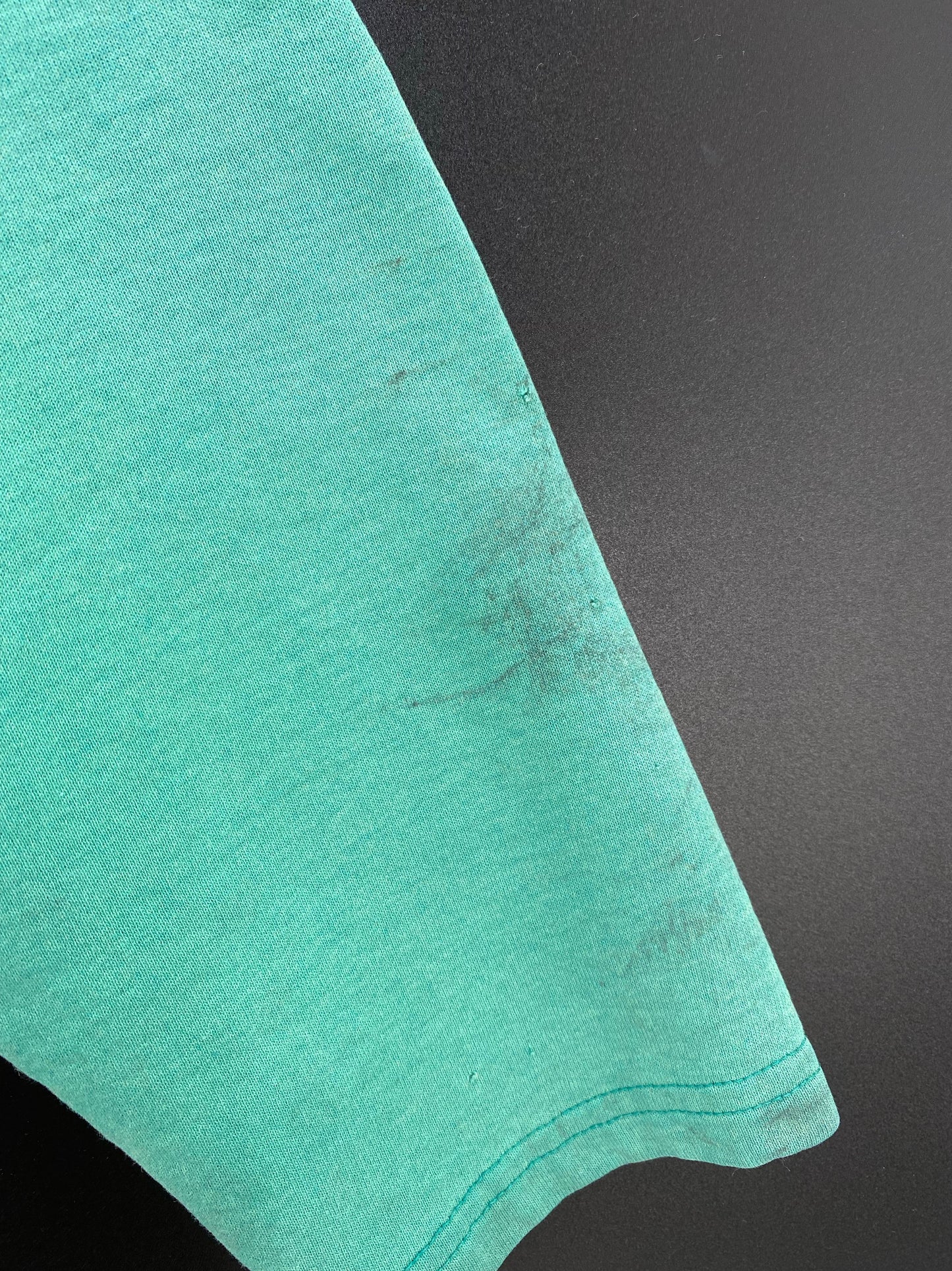 1993 ANAHEIM DUCKS MIGHTY Made in USA Size XL Vintage NHL Hoodie Long Sleeve T-Shirt /