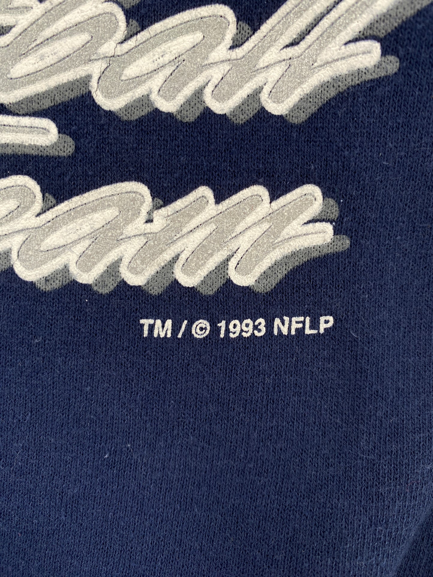 1993 DALLAS COWBOYS Size L Vintage NFL Sweat-Shirt / E5227S