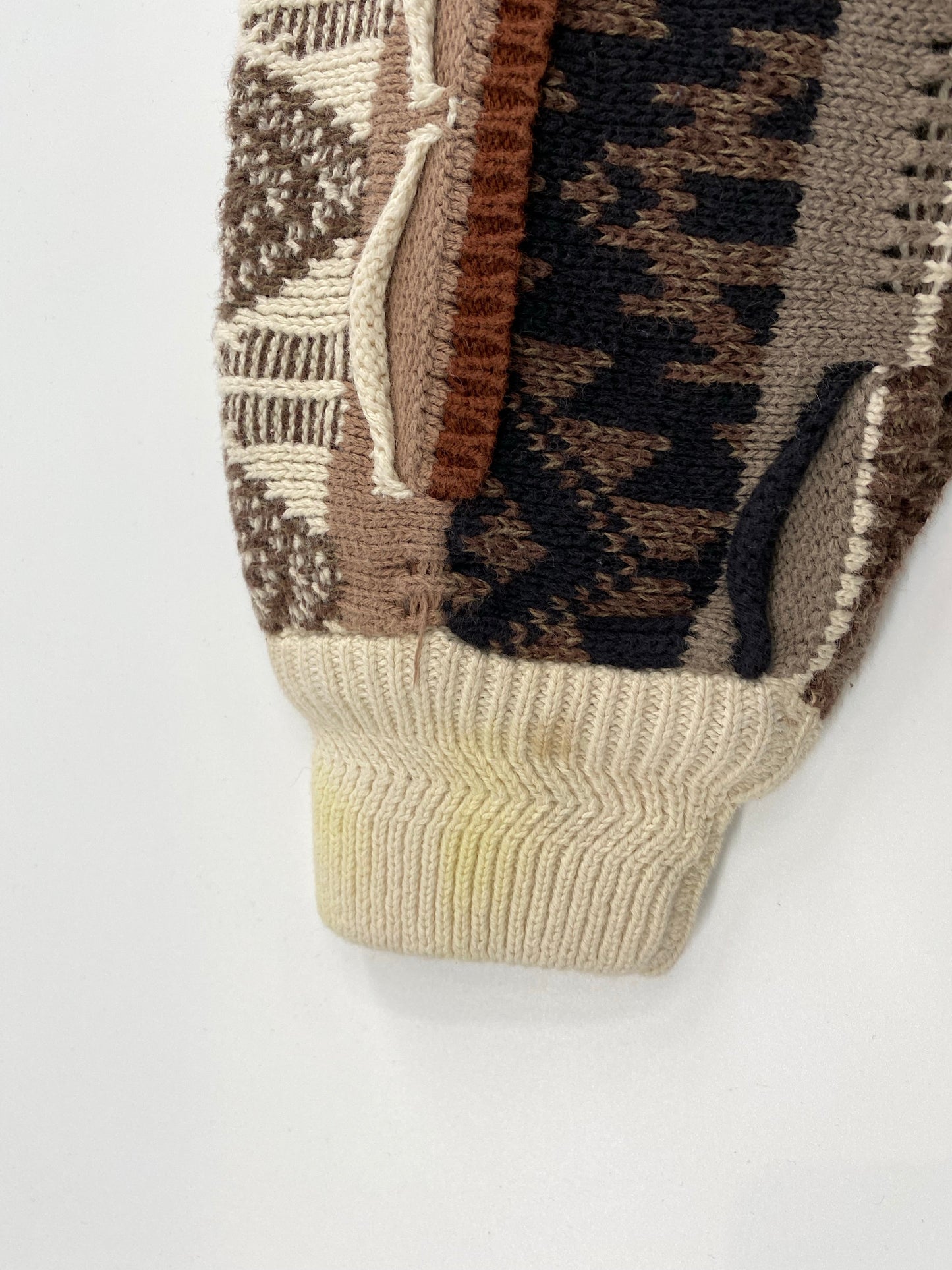 Vintage 3D COOGI- Style Size No tag (Approx.L) Knit Sweater/ A7908