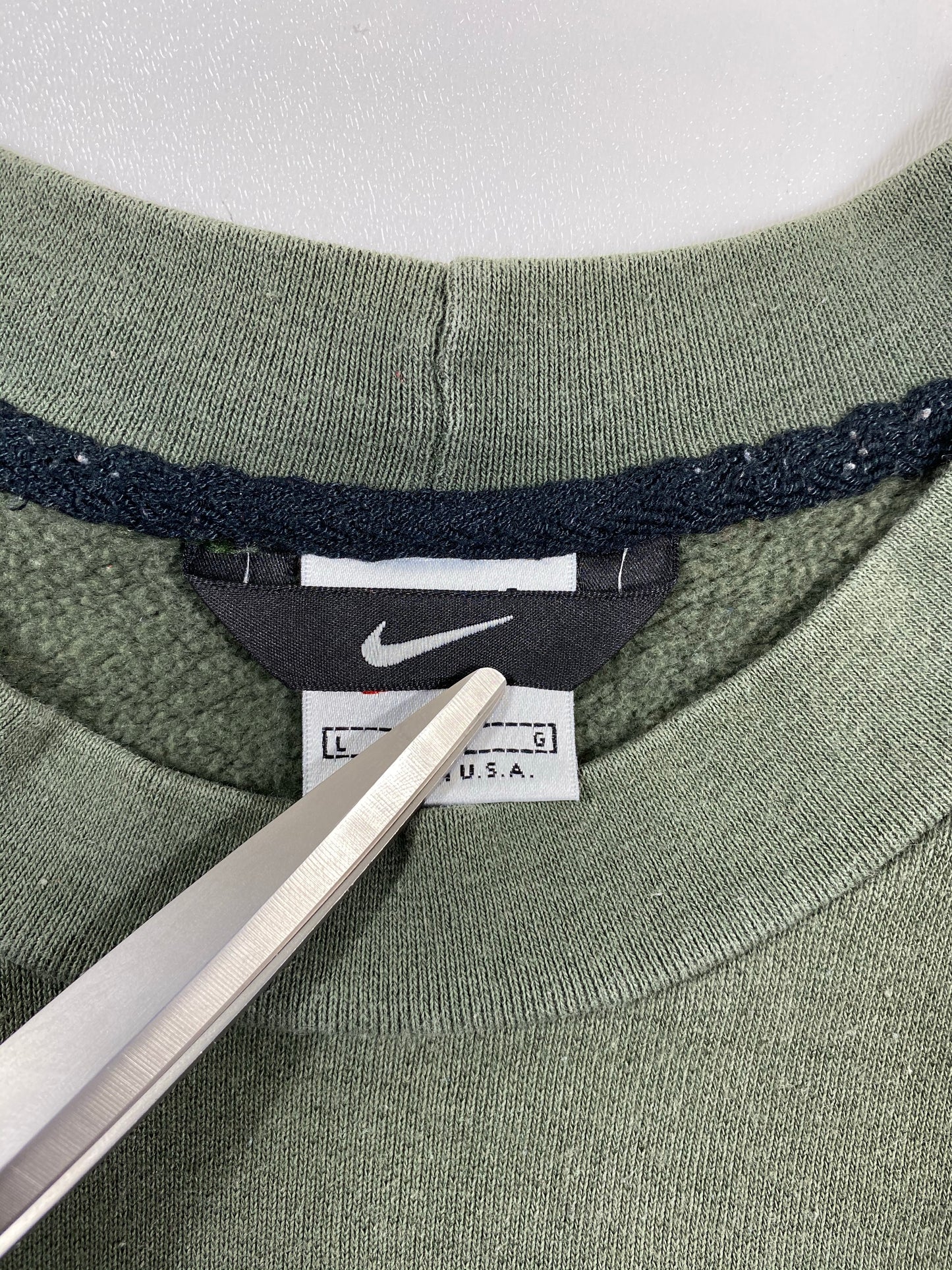 90's Nike Center Logo Made in USA Vintage Sweat-Shirt / 4583