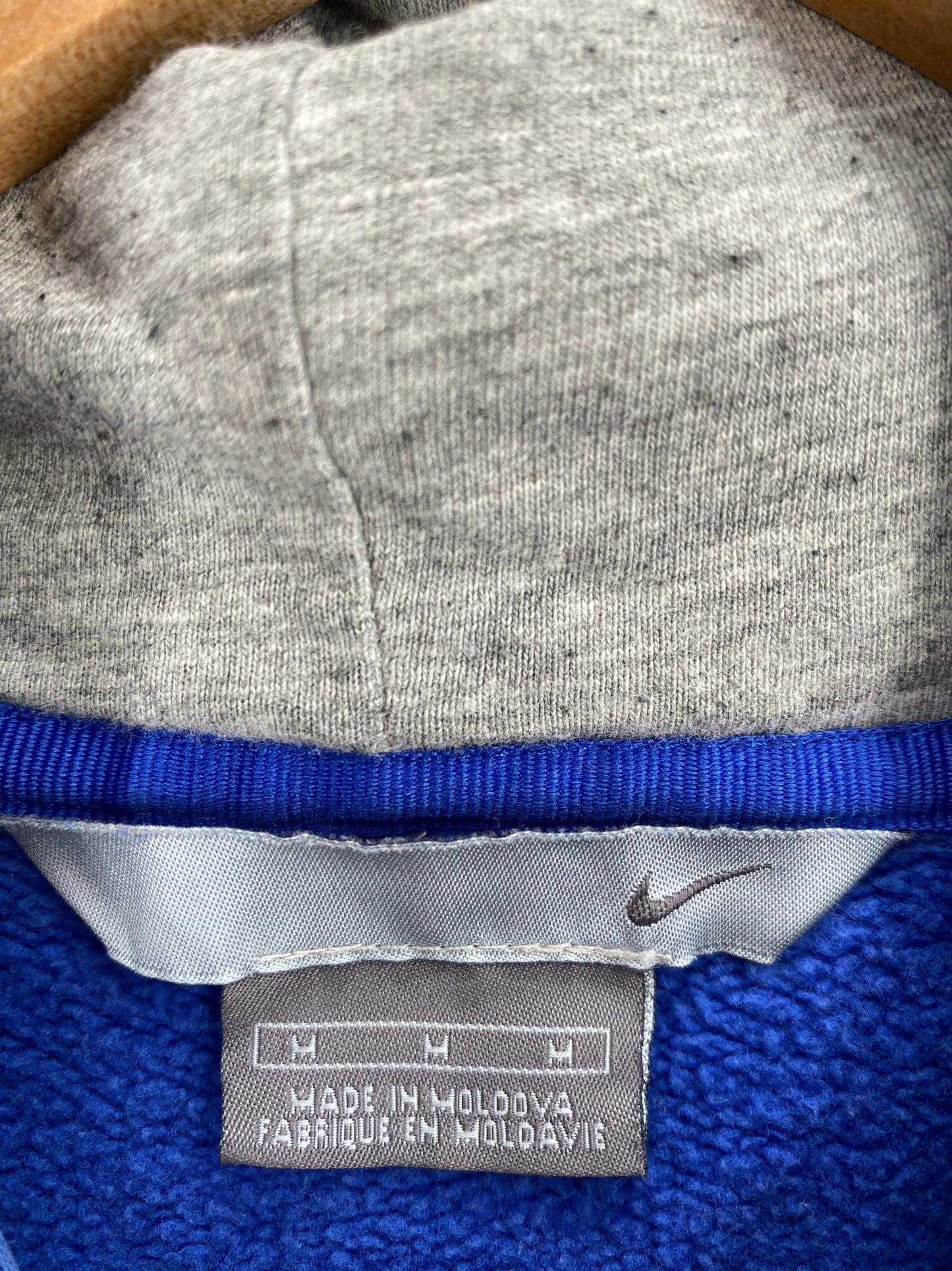 00’ NIKE MINI SWOOSH Size M Vintage Hoodie Sweat-Shirt / A6040