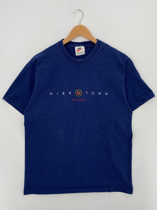 90’s NIKE TOWN CHICAGO Made in USA Size M Vintage T-shirt / A5972