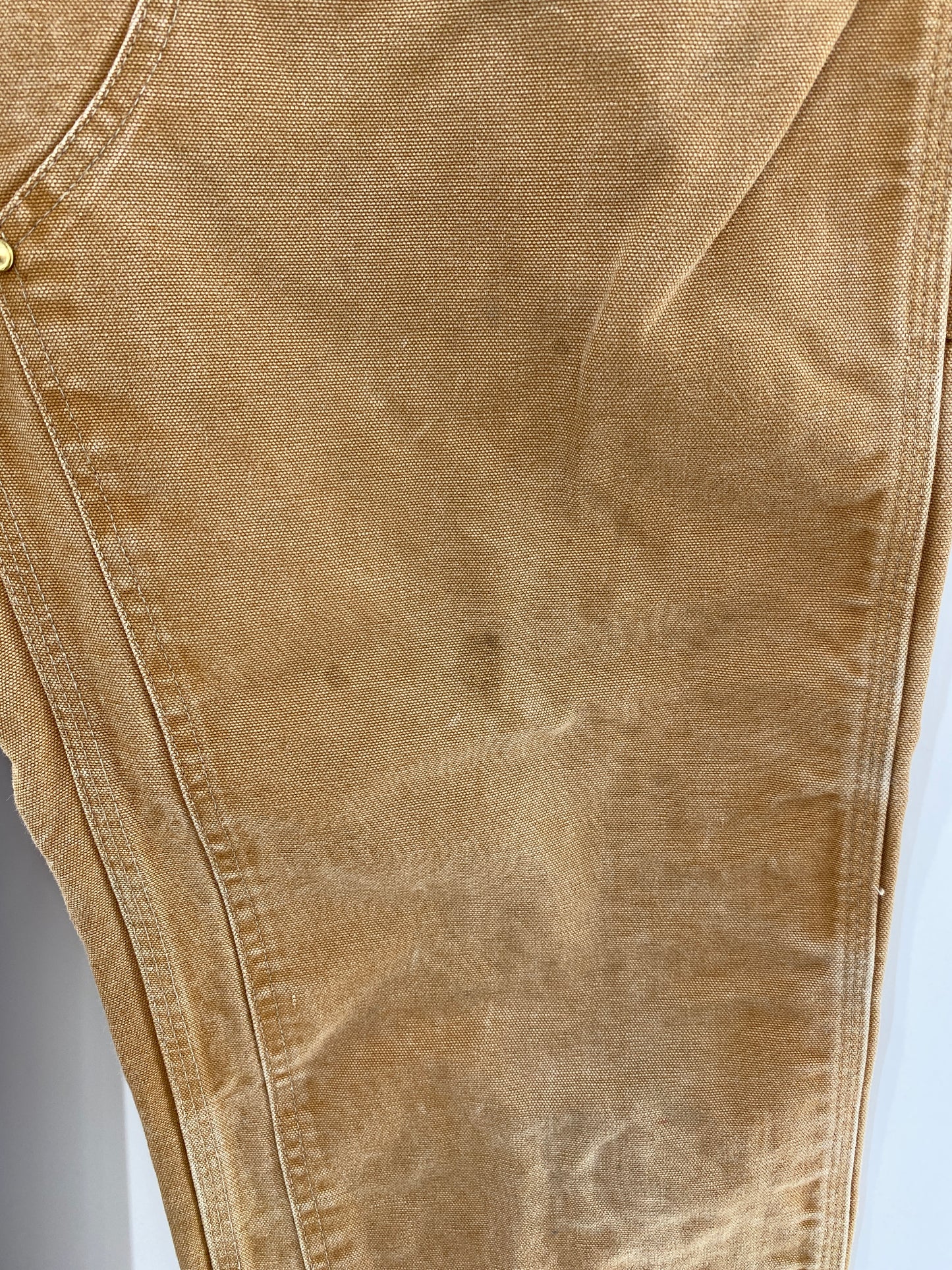 Vintage CARHARTT Size W36xL32 Double Knee Duck Pants / A5263