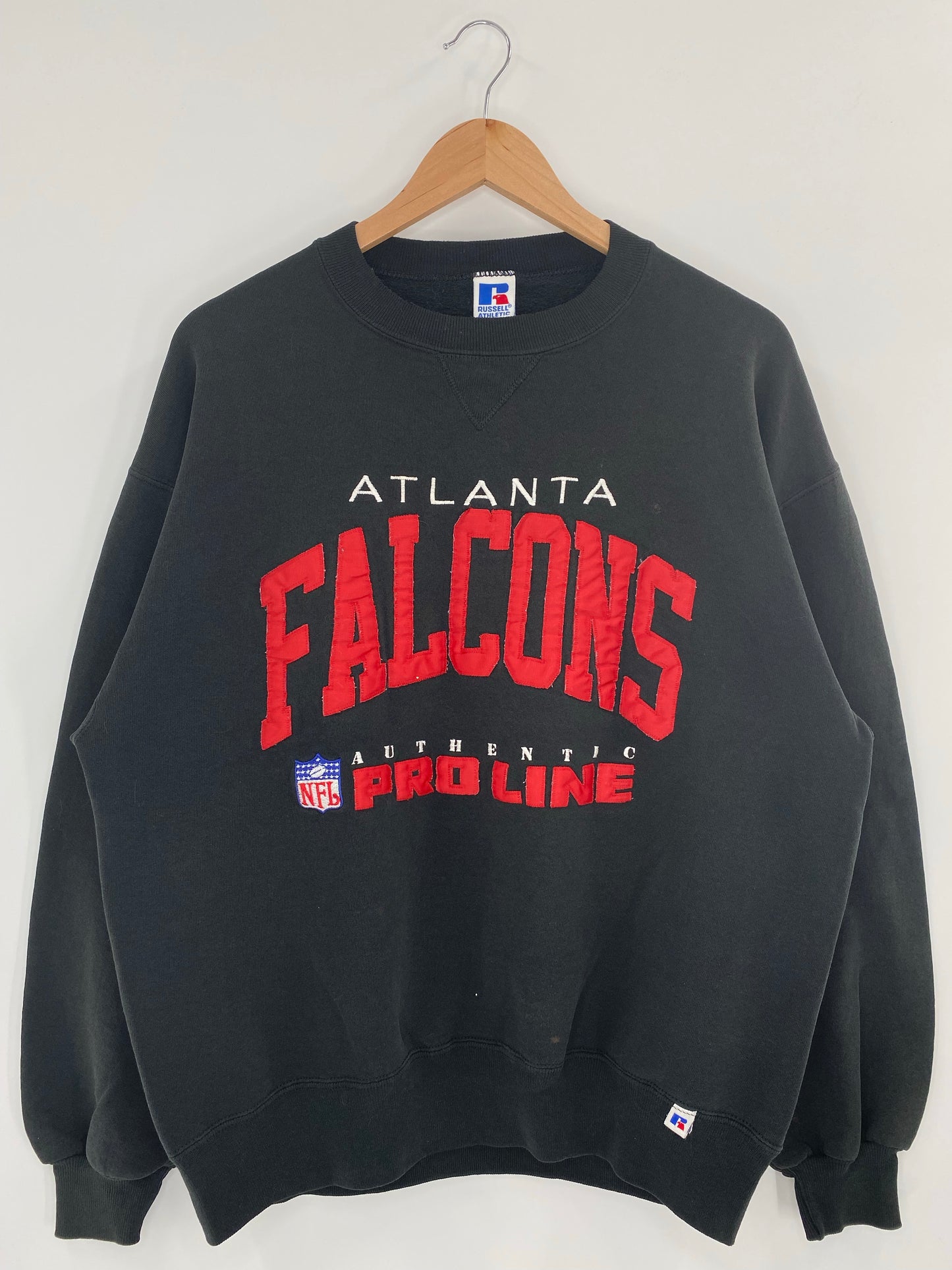 90’s ATLANTA FALCONS Made in USA Size L NFL Sweat-shirt / K5233