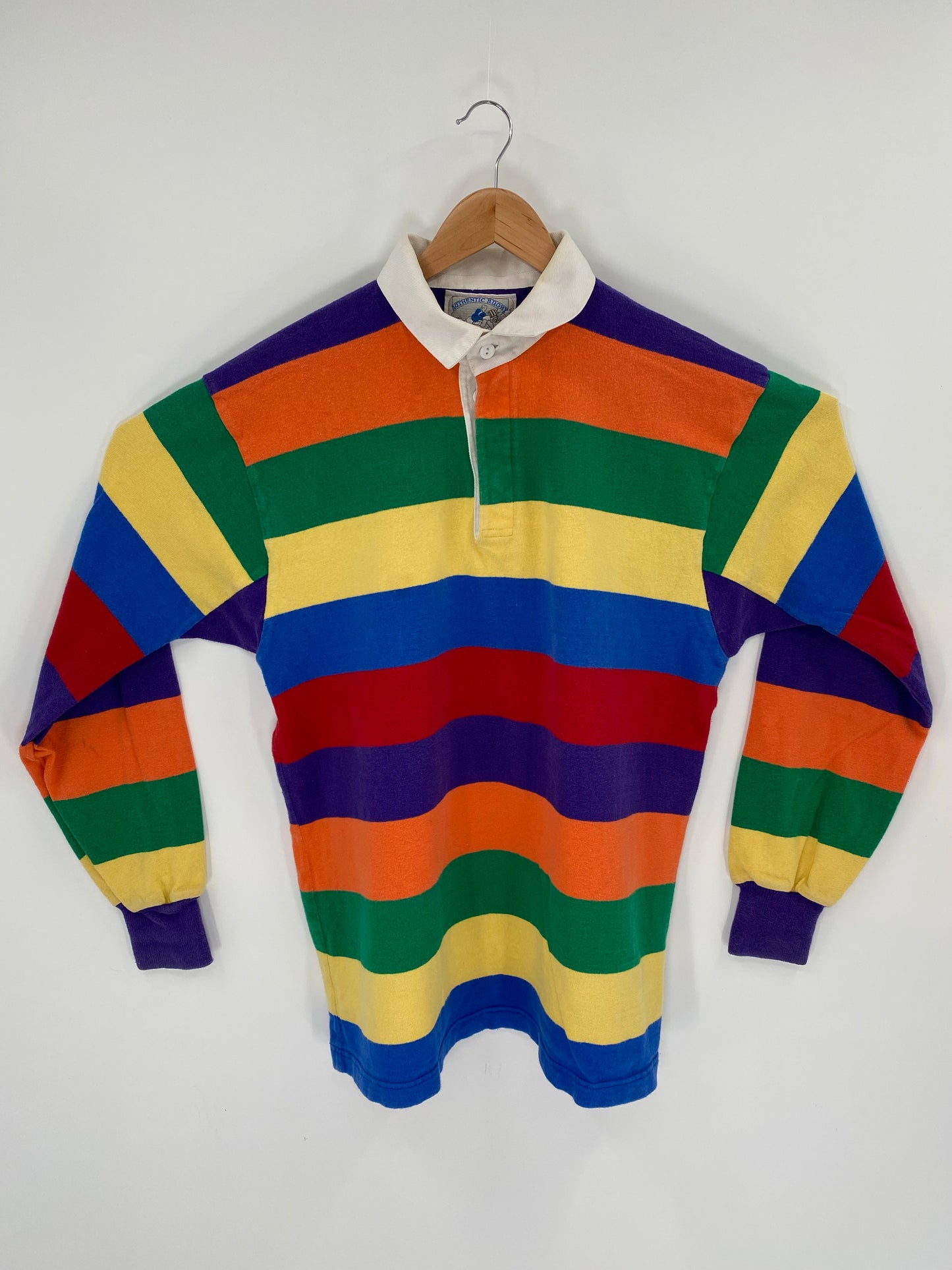 90’s LANDS’ END Made in USA Size L Rugby-Shirt / K8709