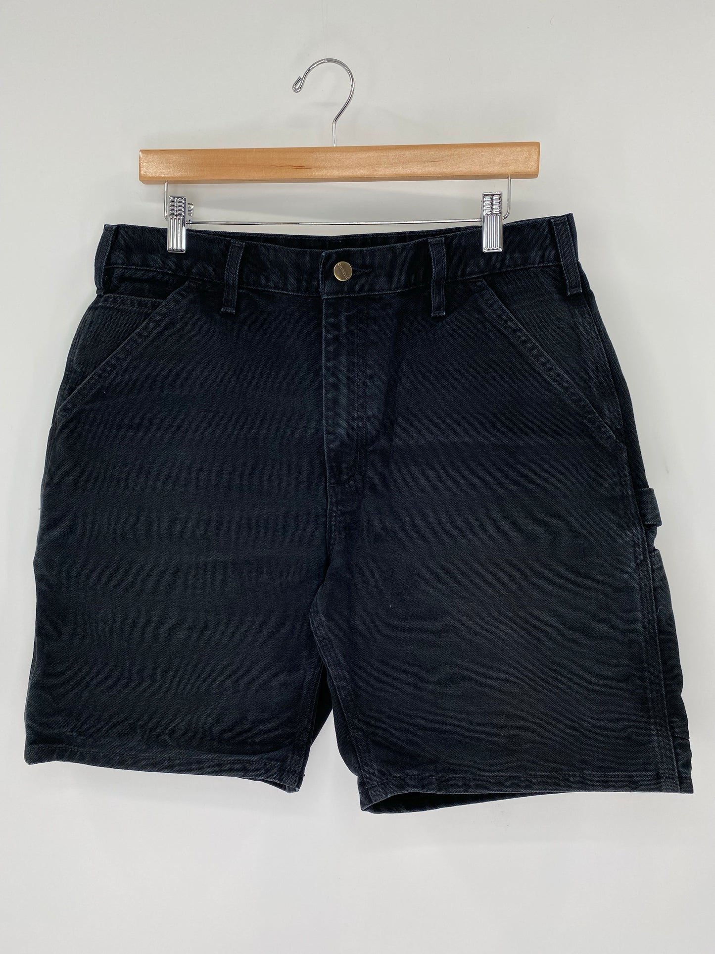 Vintage CARHARTT Size 33 Duck Shorts / K9052