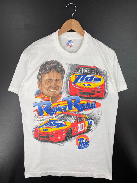 1994 RICKY RUDD Made in USA Size L Vintage Racing T-Shirt / A967