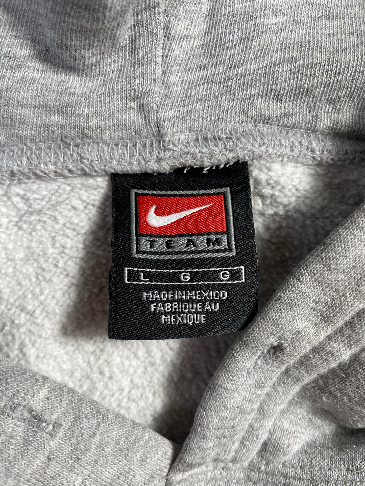 00' NIKE x IOWA STATE Size L Vintage College Hoodie Sweat shirt / E4300S
