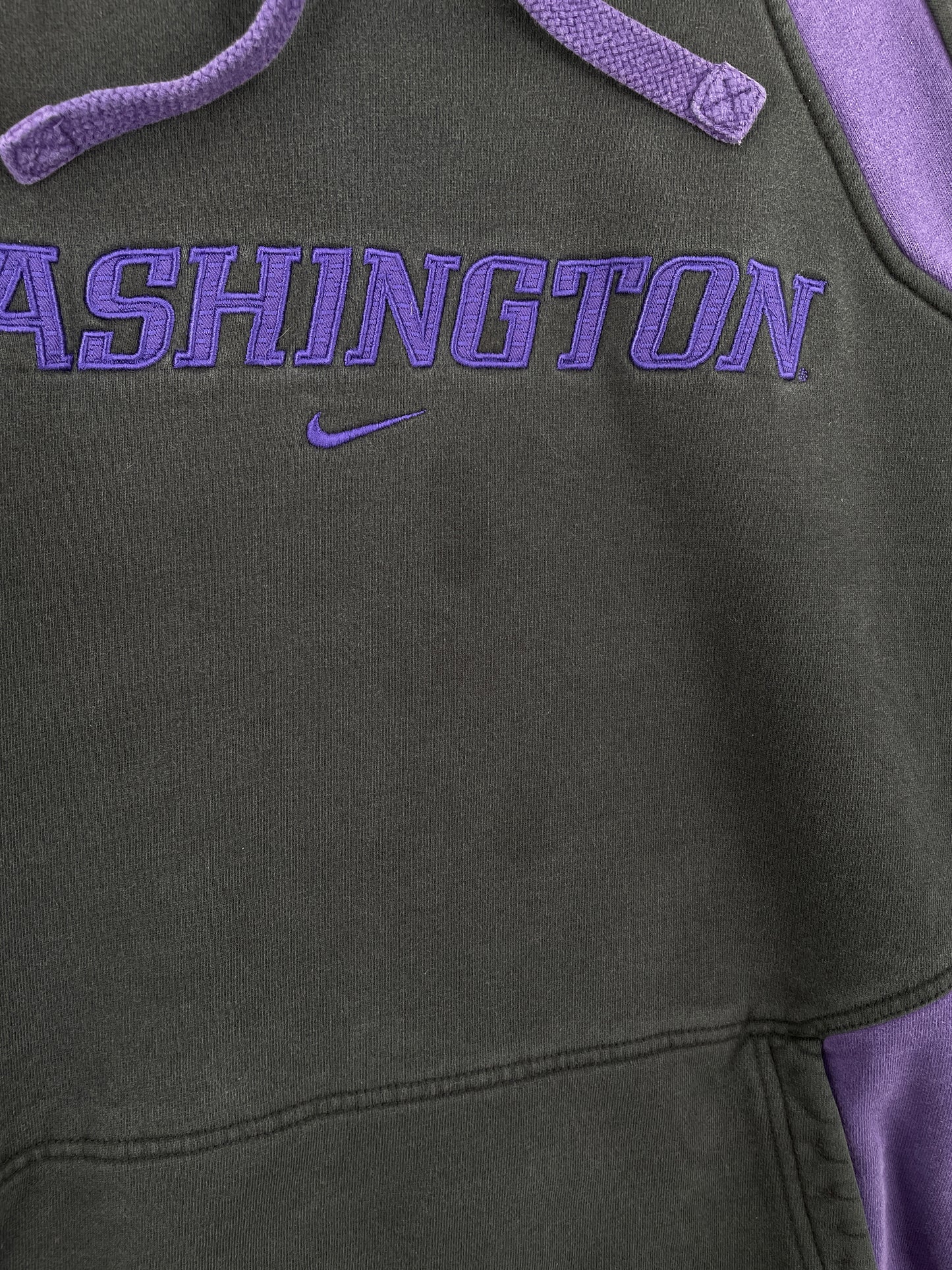 00' NIKE x WASHINGTON Size L Vintage College Hoodie Sweat-shirt / A8785