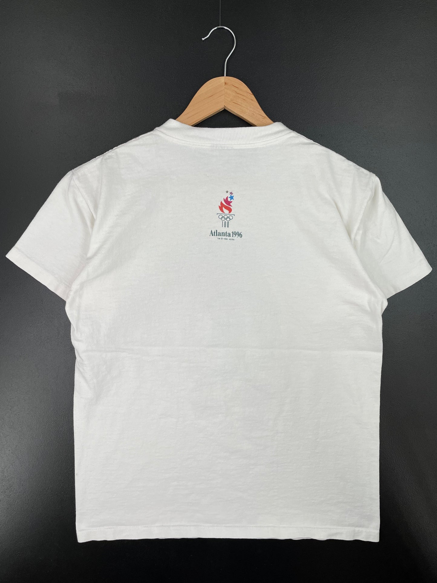 1992 ATLANTA OLYMPIC Made in USA Size M Vintage T-shirt / E4734T