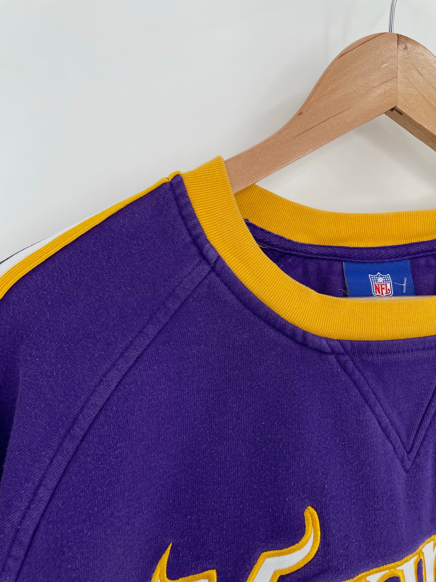 Vintage MINNESOTA VIKINGS Size XL Vintage NFL Sweat-Shirts/ K8481