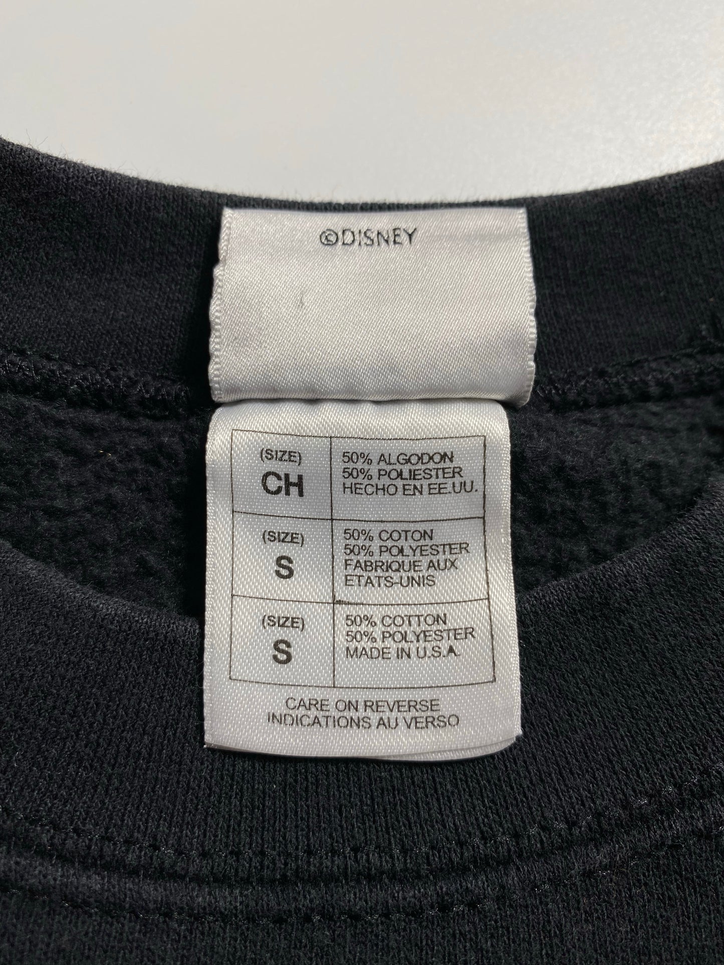 00’s WALT DISNEY STUDIOS MICKEY Made in USA Size S Vintage Sweat-shirt / K6155