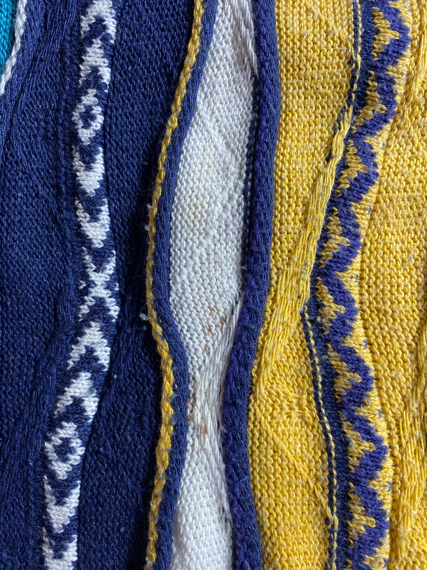 Vintage 3D COOGI- Style Size XXL Knit Sweater / K3939