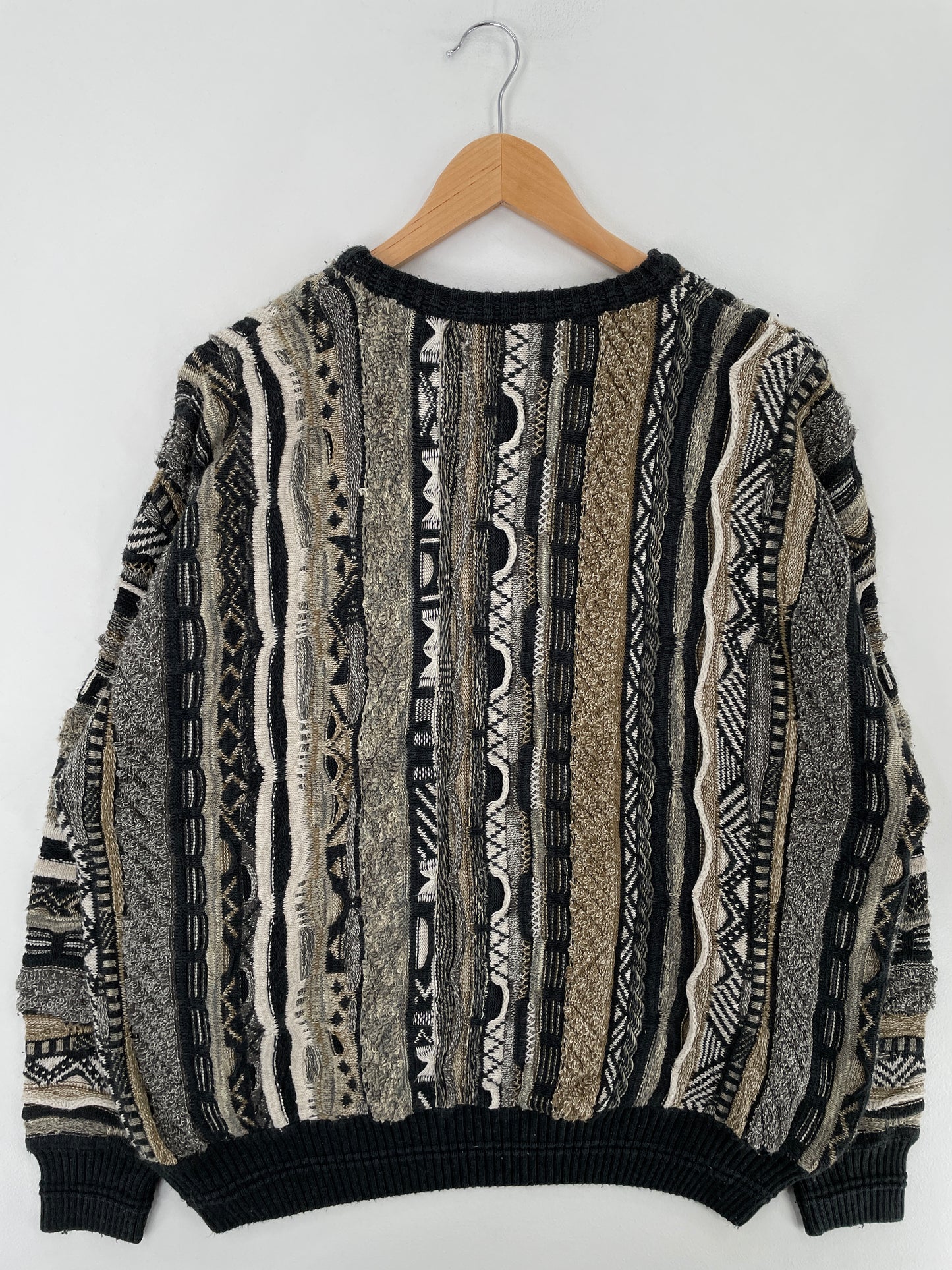 Vintage COOGI Style Size XL Cotton Knit Sweater / E4569K