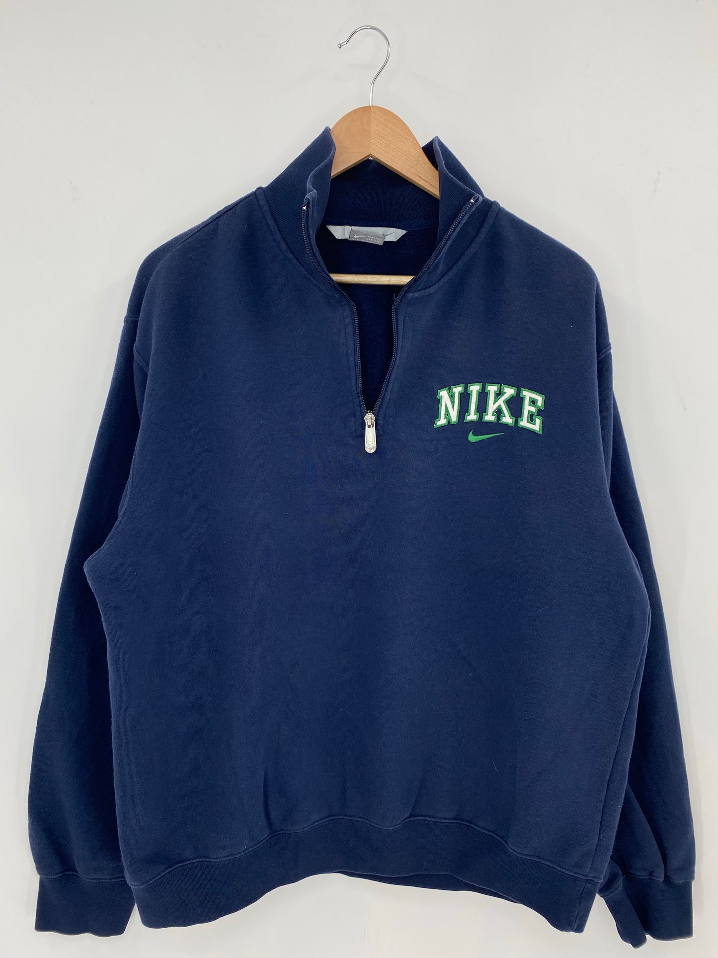 00' NIKE Size L Vintage Half-zip Sweat shirt / K8023