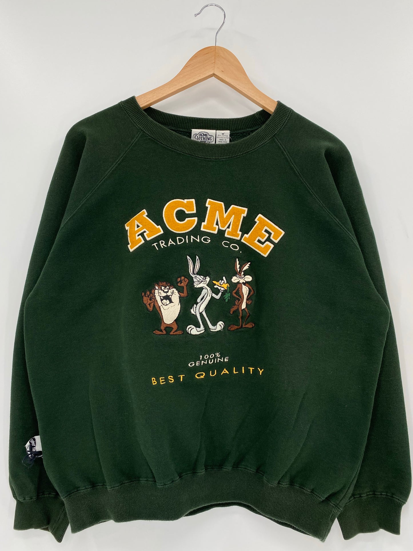 1993  LOONEY TUNES Size M Vintage Sweat-shirt / K6404