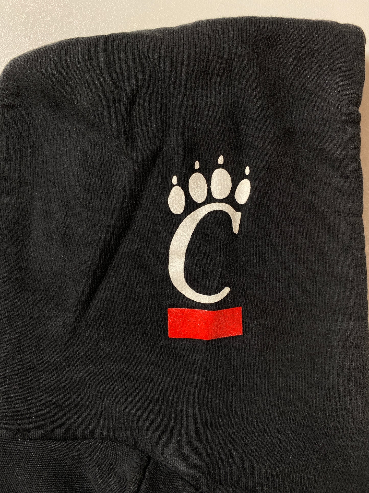 90's CINCINNATI Made in USA Size XL College Hoodie Sweat-Shirt / A5844