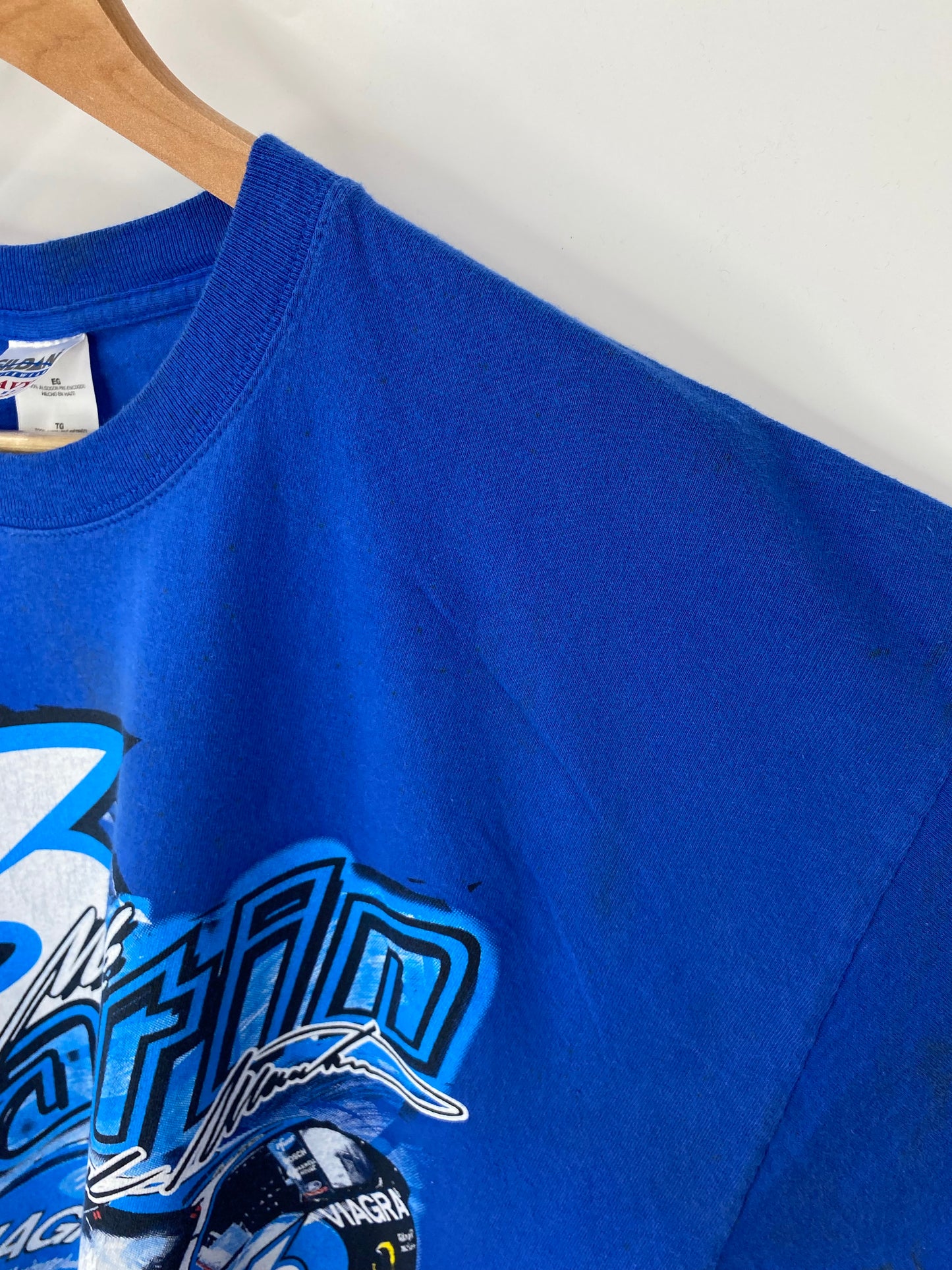 Vintage NASCAR MARK MARTIN Size XL Racing T-Shirt / K9502