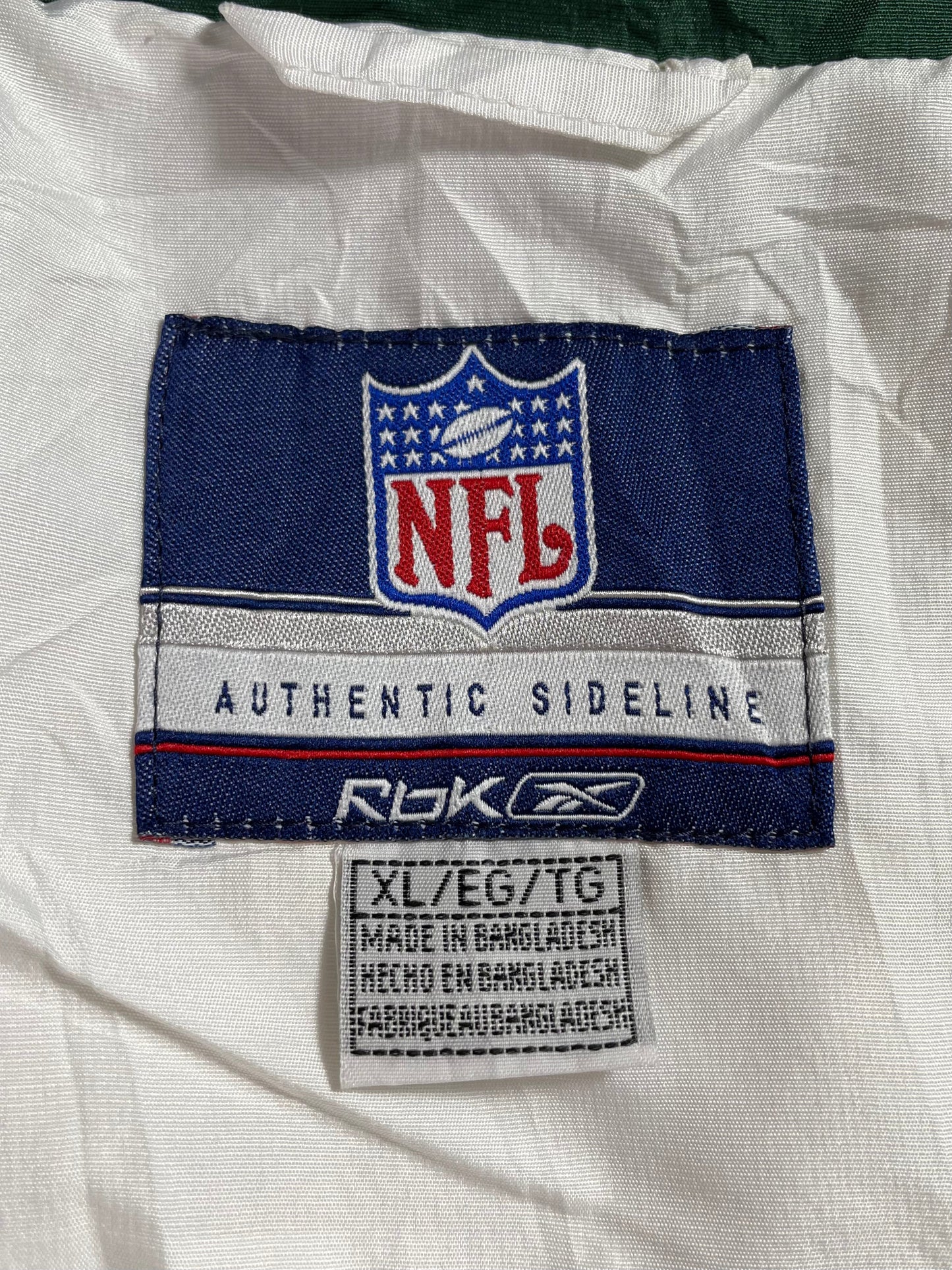 Vintage GREEN BAY PACKERS Size XL Vintage NFL Nylon Jacket / E3547N