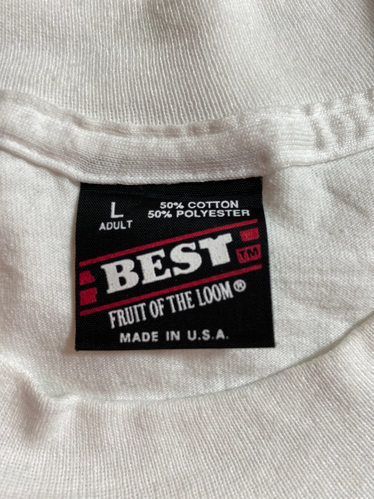 1993 CHICAGO BULLS Made in USA Size L Vintage NBA T-shirt /  9539