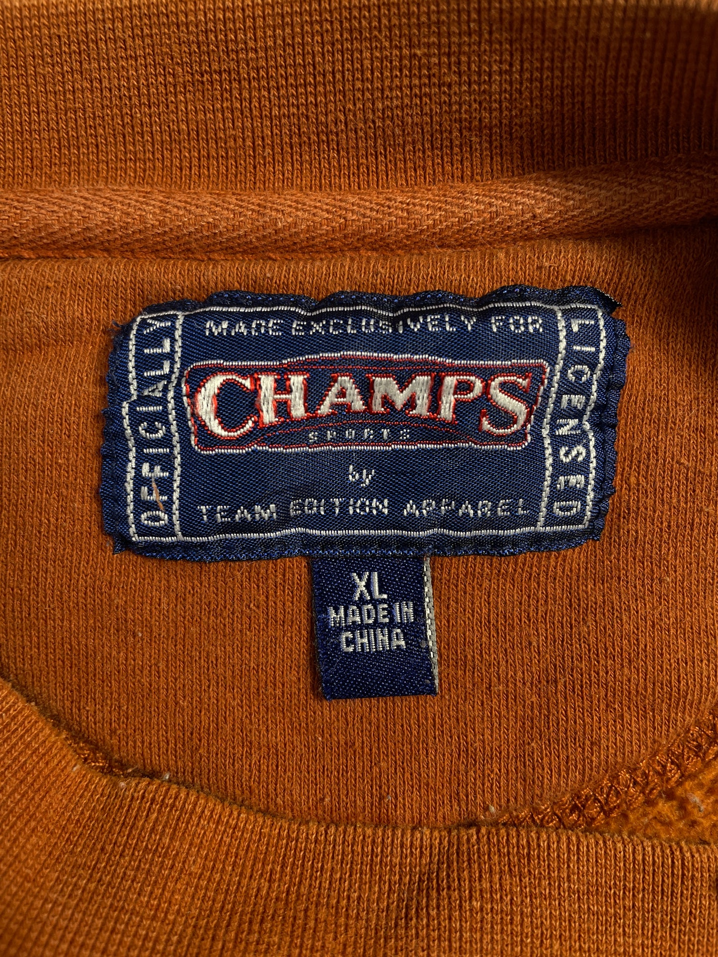 00' TEXAS LONGHORNS Size XL Vintage College Sweat-Shirt / E4177S