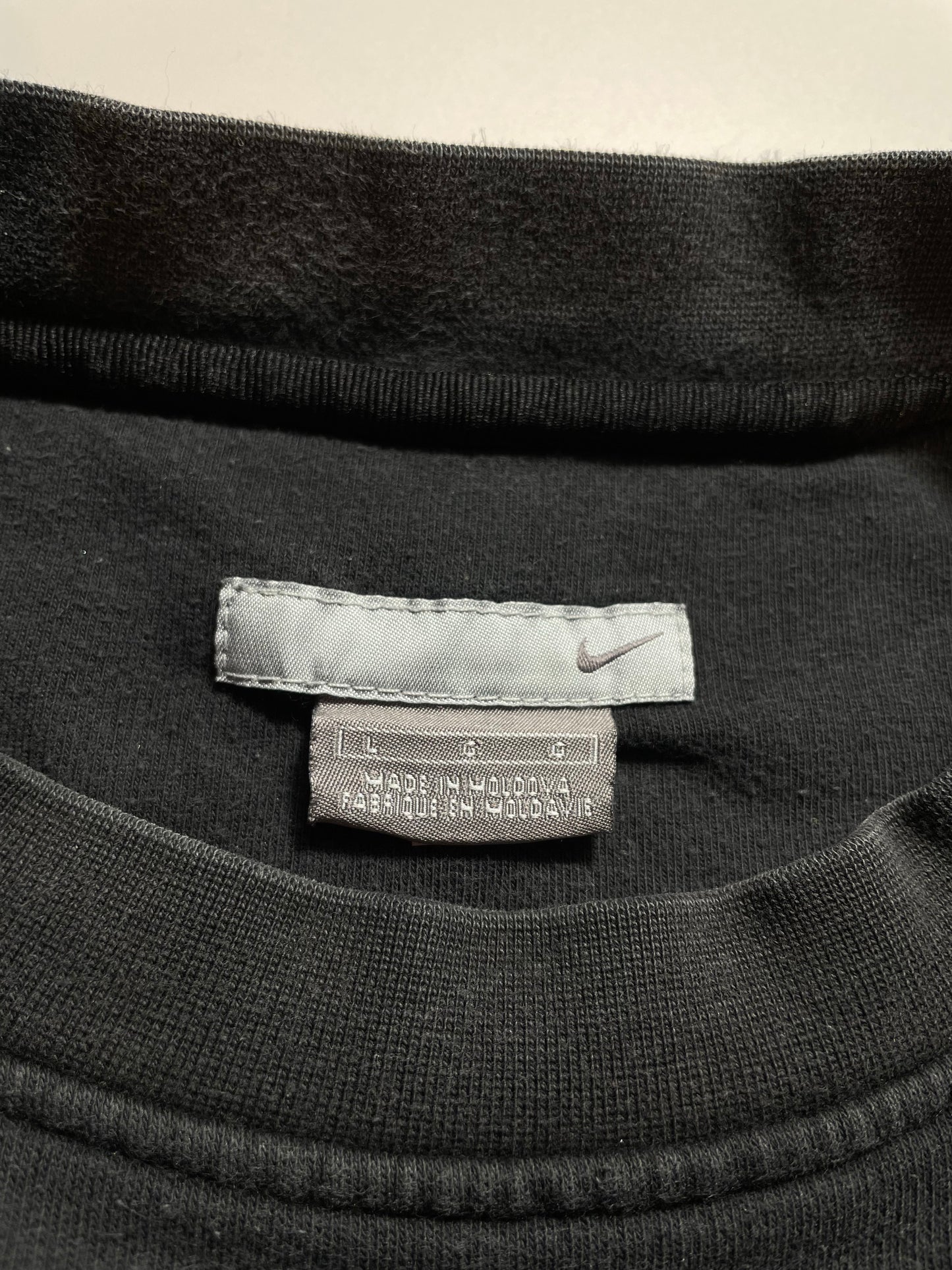 00’ NIKE MINI SWOOSH Size L Vintage Sweat-shirt / K9009