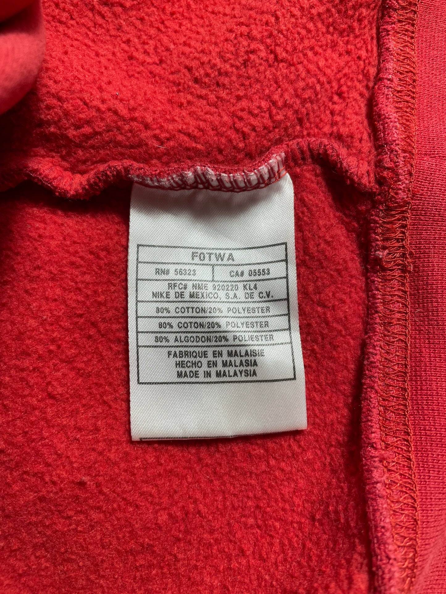 00' NIKE Size XL Vintage Sweat-shirt / K9748