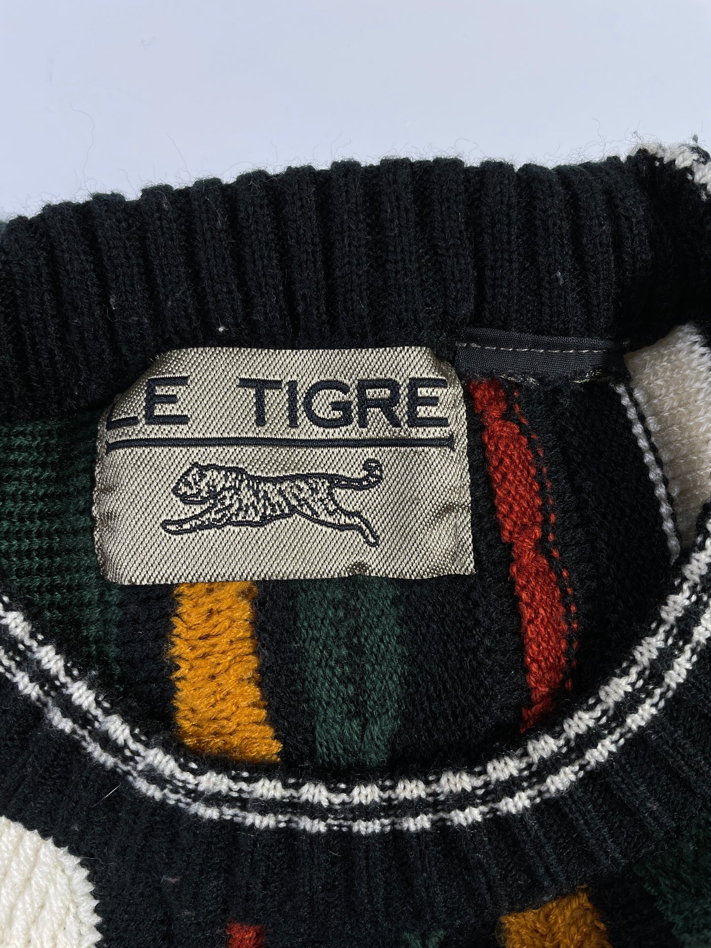 Vintage COOGI Style Size Approx.XL Knit Sweater / E4568K