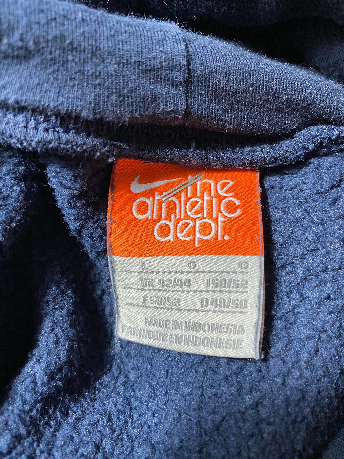 00' NIKE Size L Vintage Hoodie Sweat- Shirts / K4386