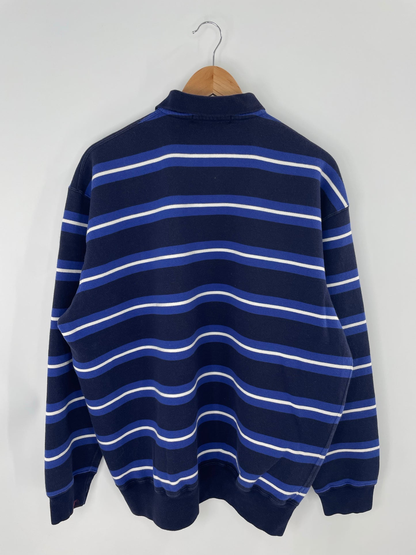 90’s POLO RALPH LAUREN Size L Vintage Button Down Sweat-shirt / K8368