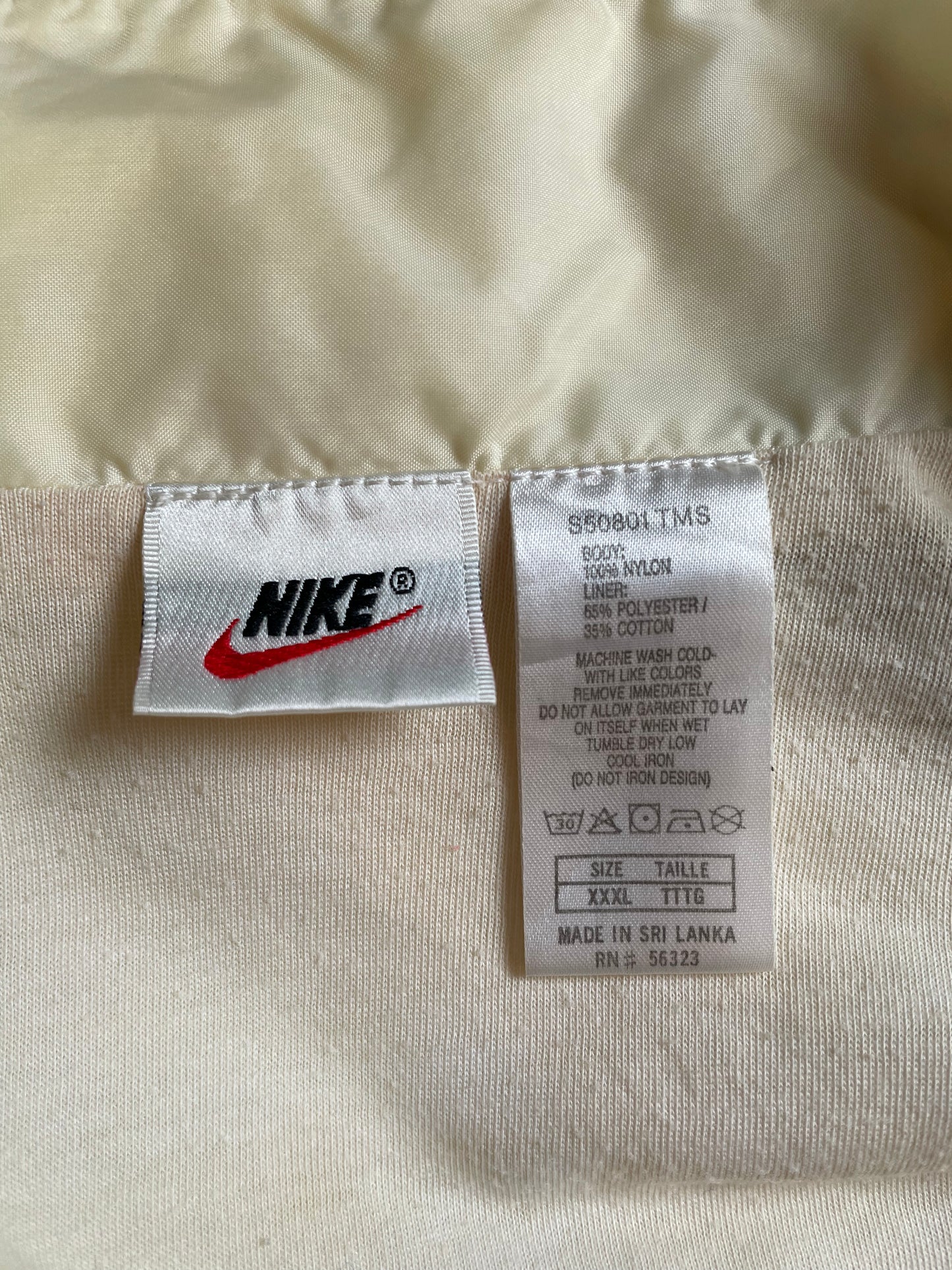 90’s NIKE x COUGHLIN Size XXXL Vintage Nylon Jacket / A1788