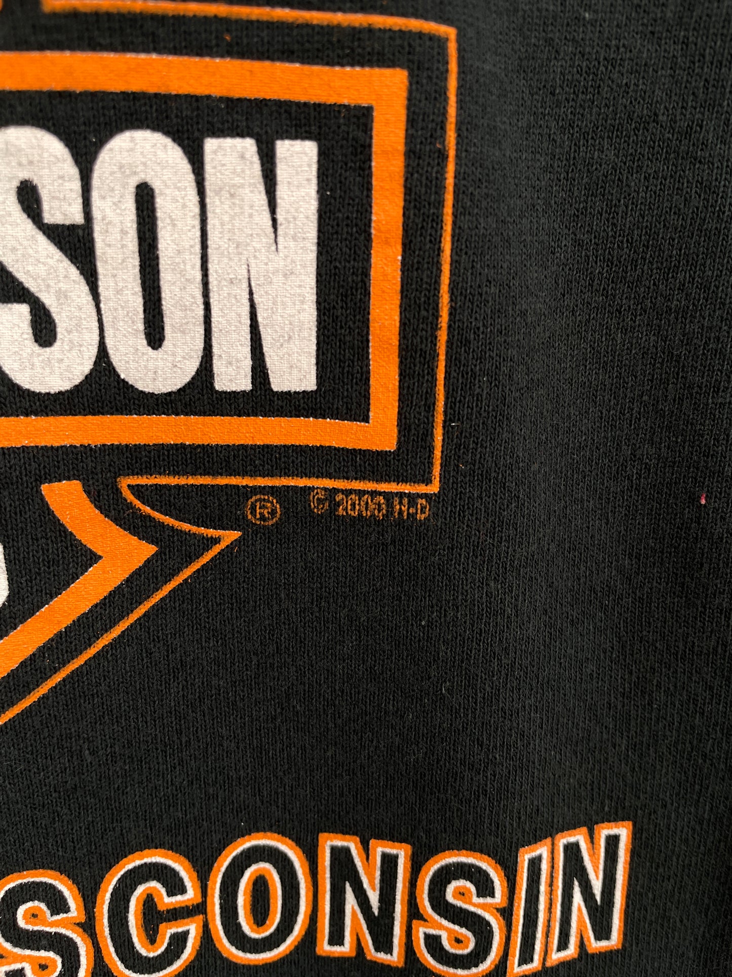 2000 HARLEY DAVIDSON MILWAUKEE WISCONSIN Size XL Vintage Sweat-Shirt / A8565