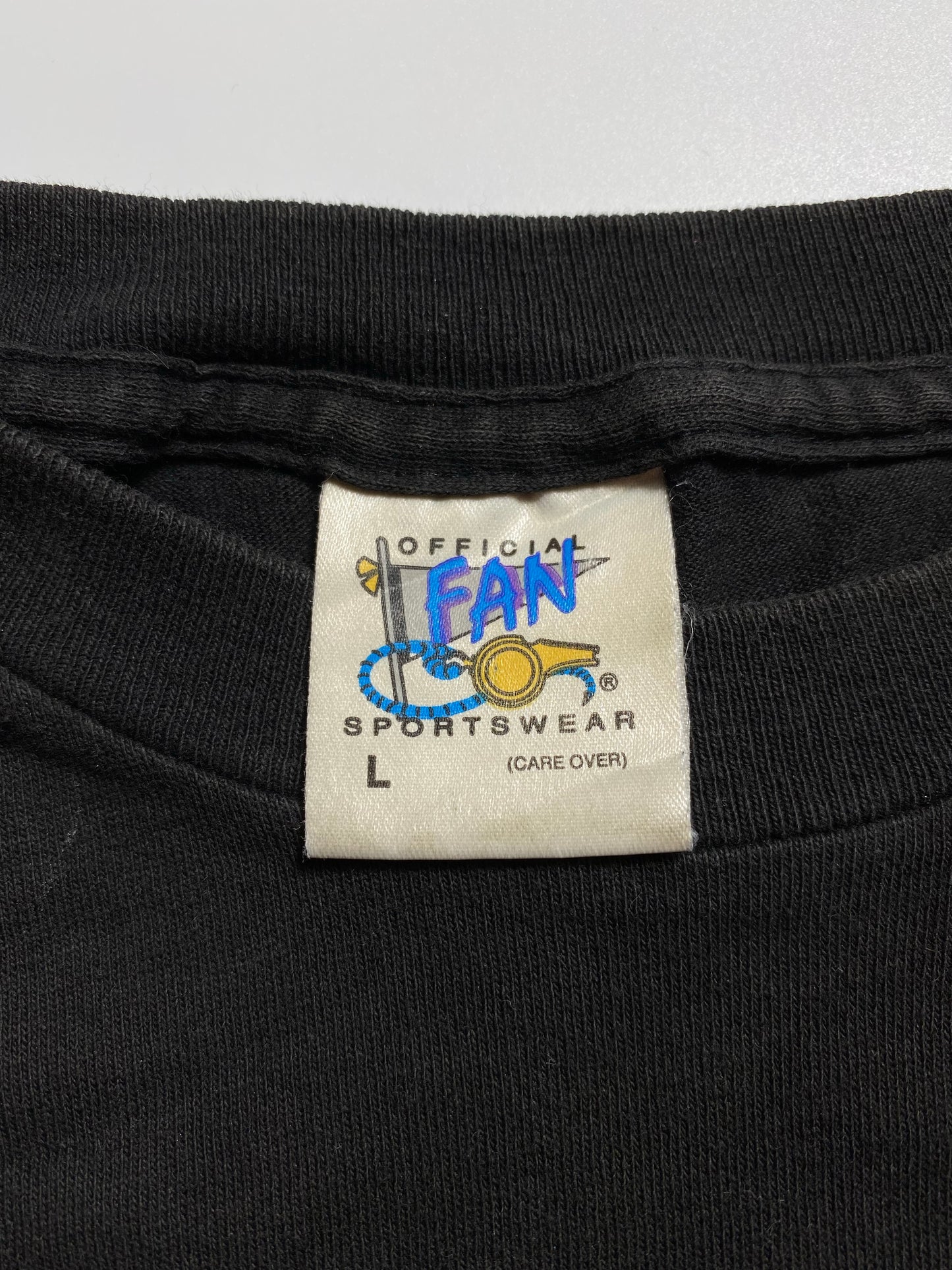 1993 MICHTY DUCKS Size L Vintage NFL T-Shirt / K7529