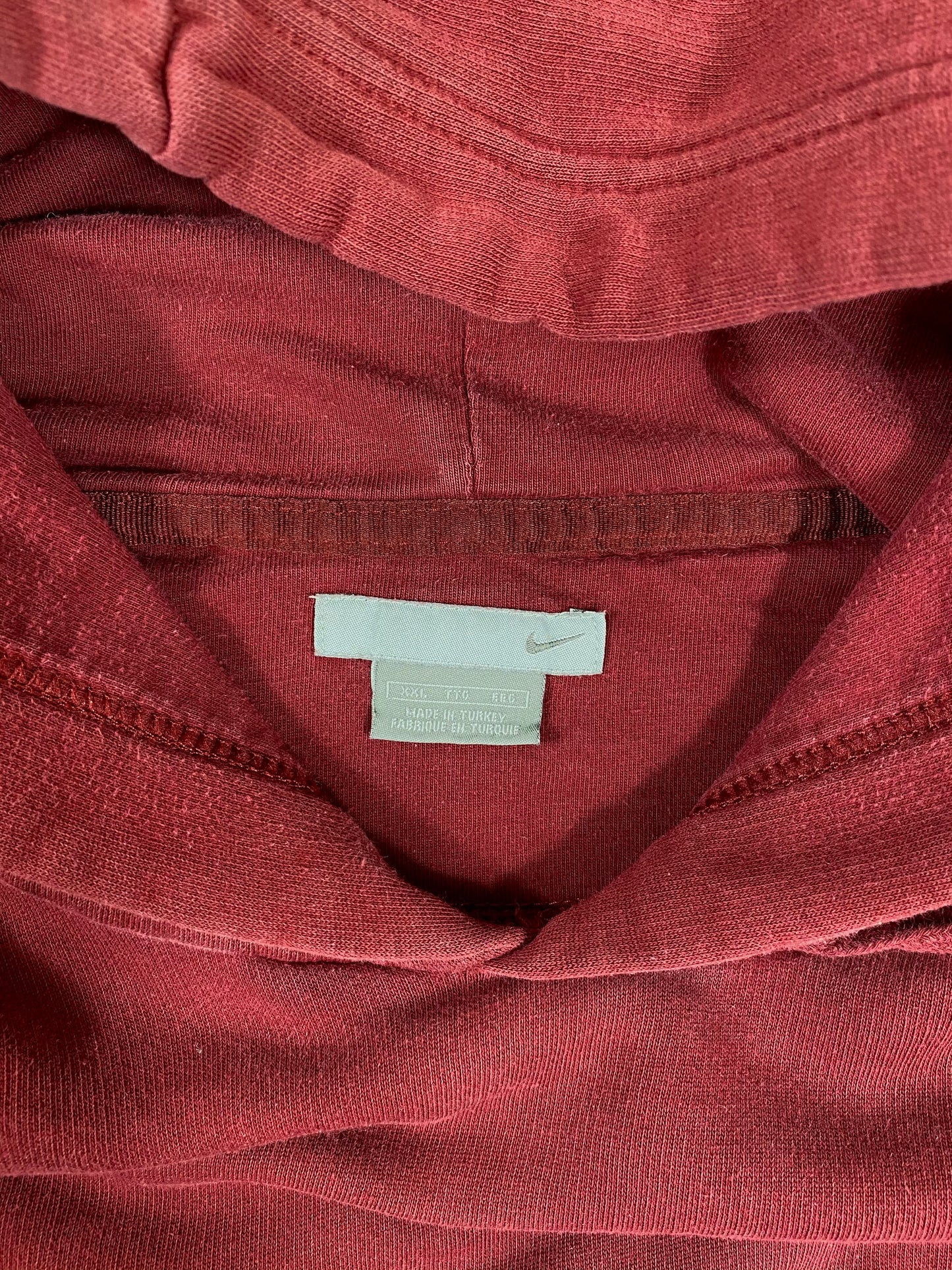 00’ Nike Mini Swoosh Size XXL Vintage Hoodie Sweat-Shirt / 4783